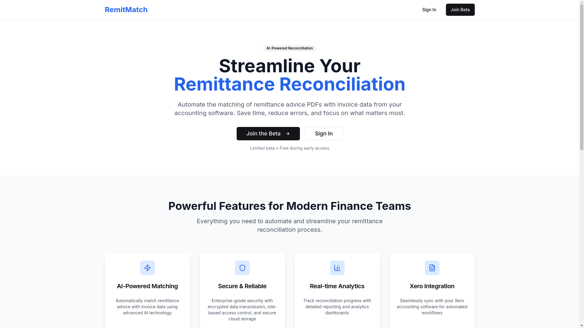 website screenshot of https://remitmatch.com.au/