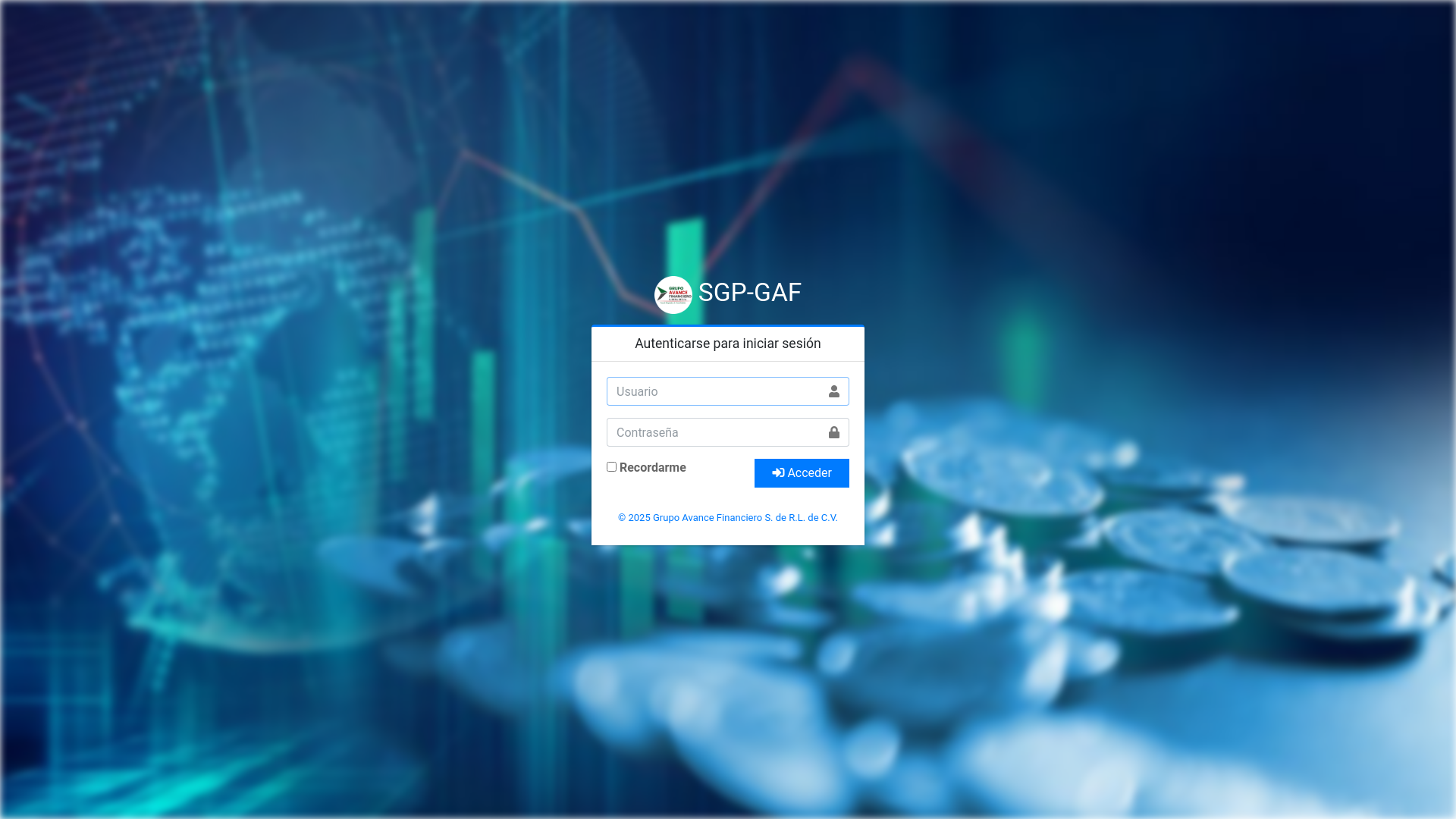 website screenshot of https://temporalgrupoavancefinancierohn.space/