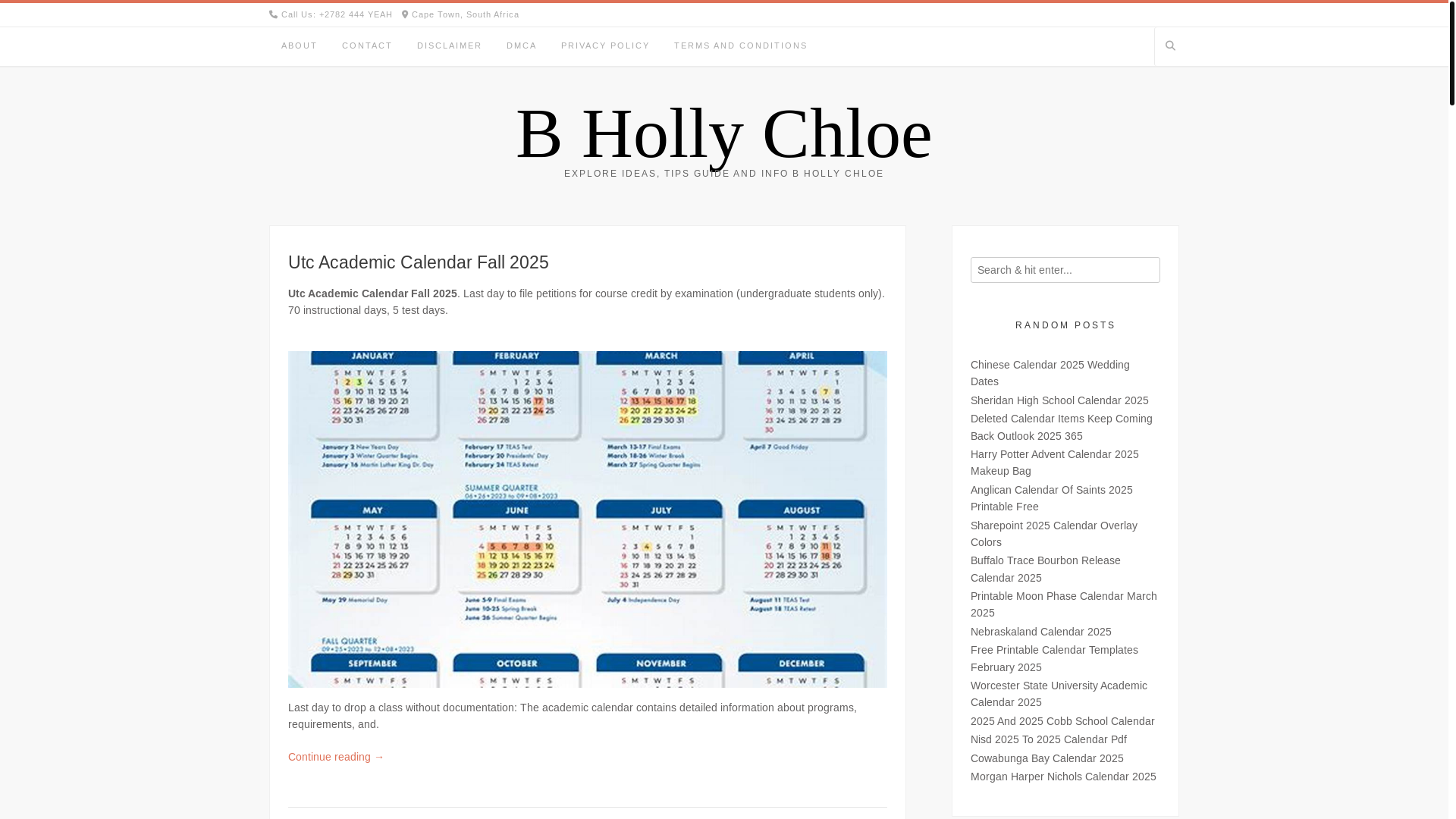 website screenshot of https://bhollychloe.pages.dev/