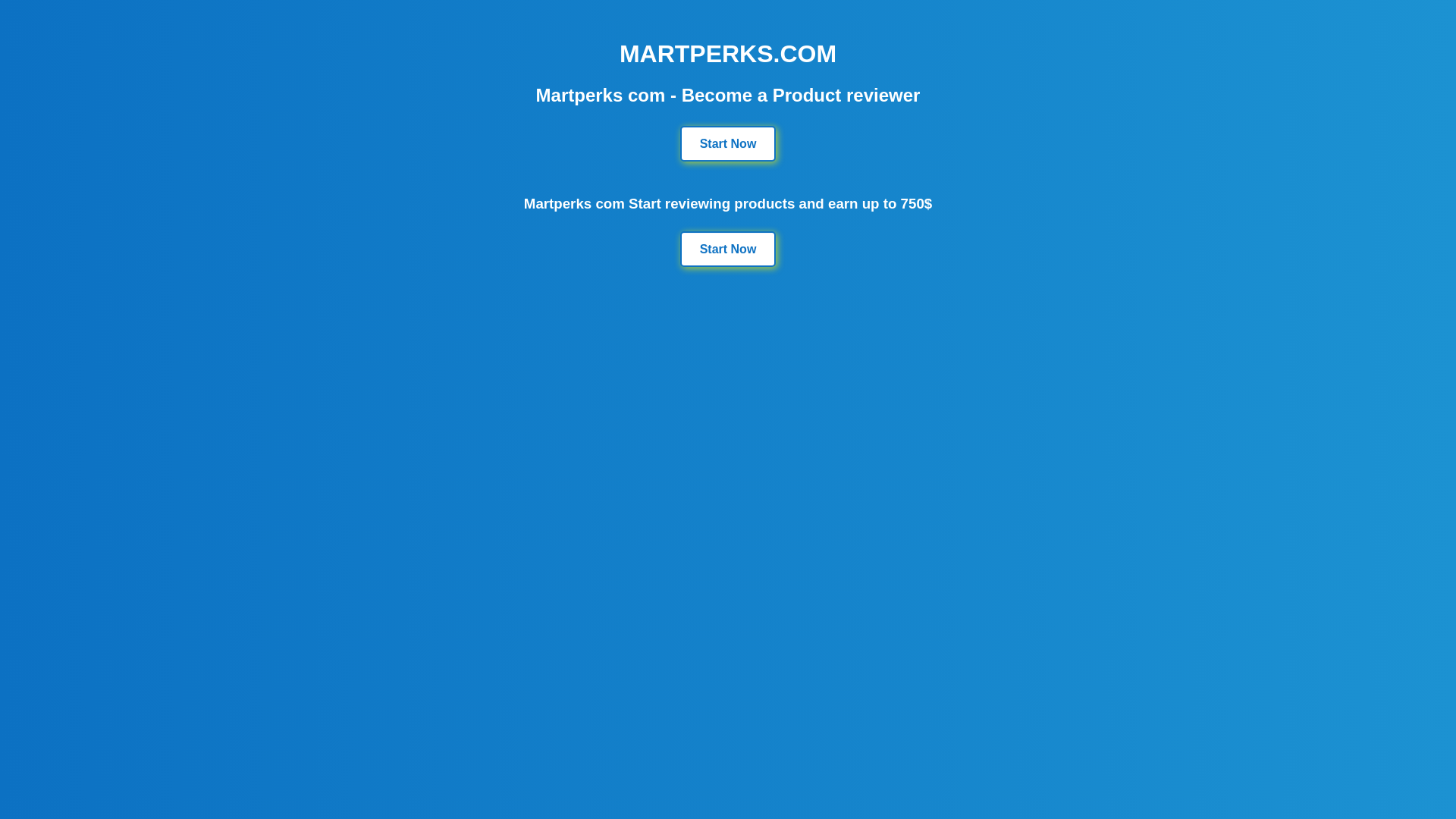 website screenshot of https://martperks.site/