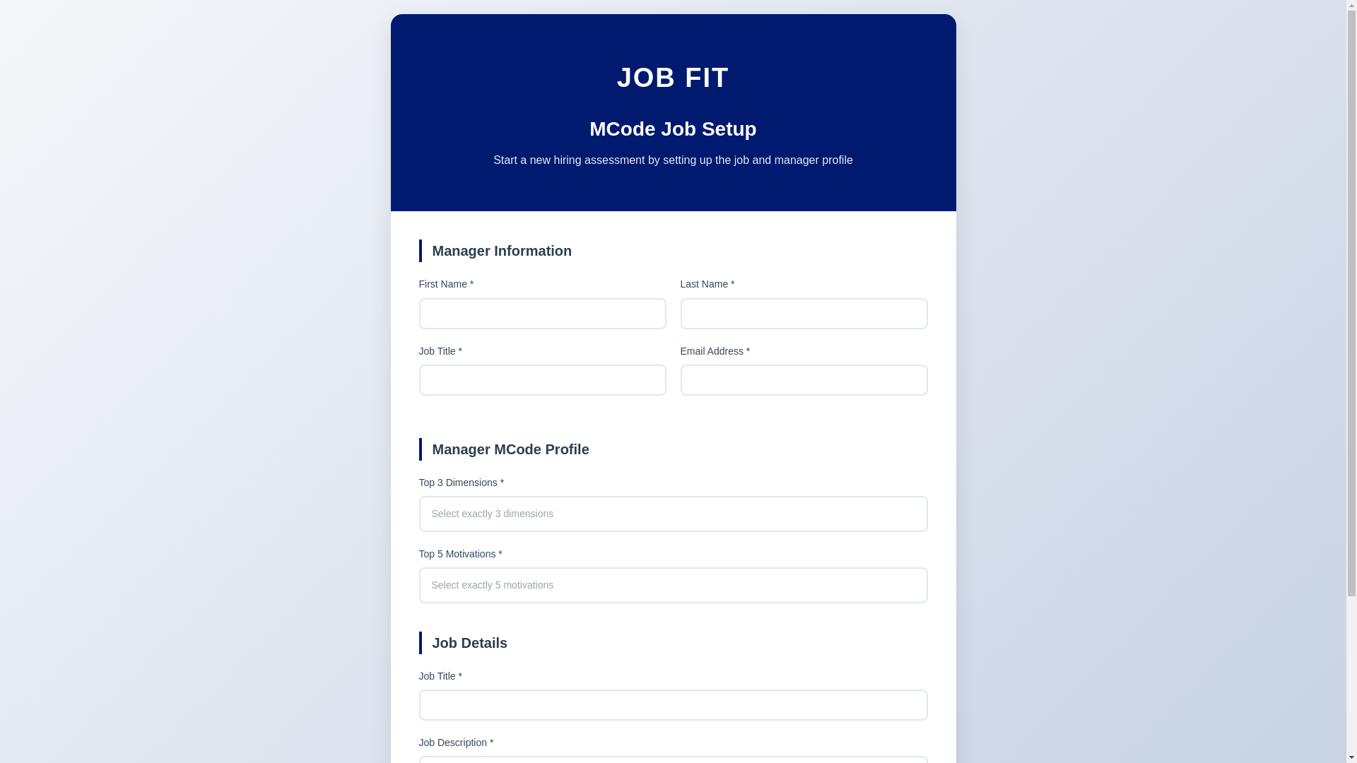 website screenshot of https://mcode-jobfit.pages.dev/