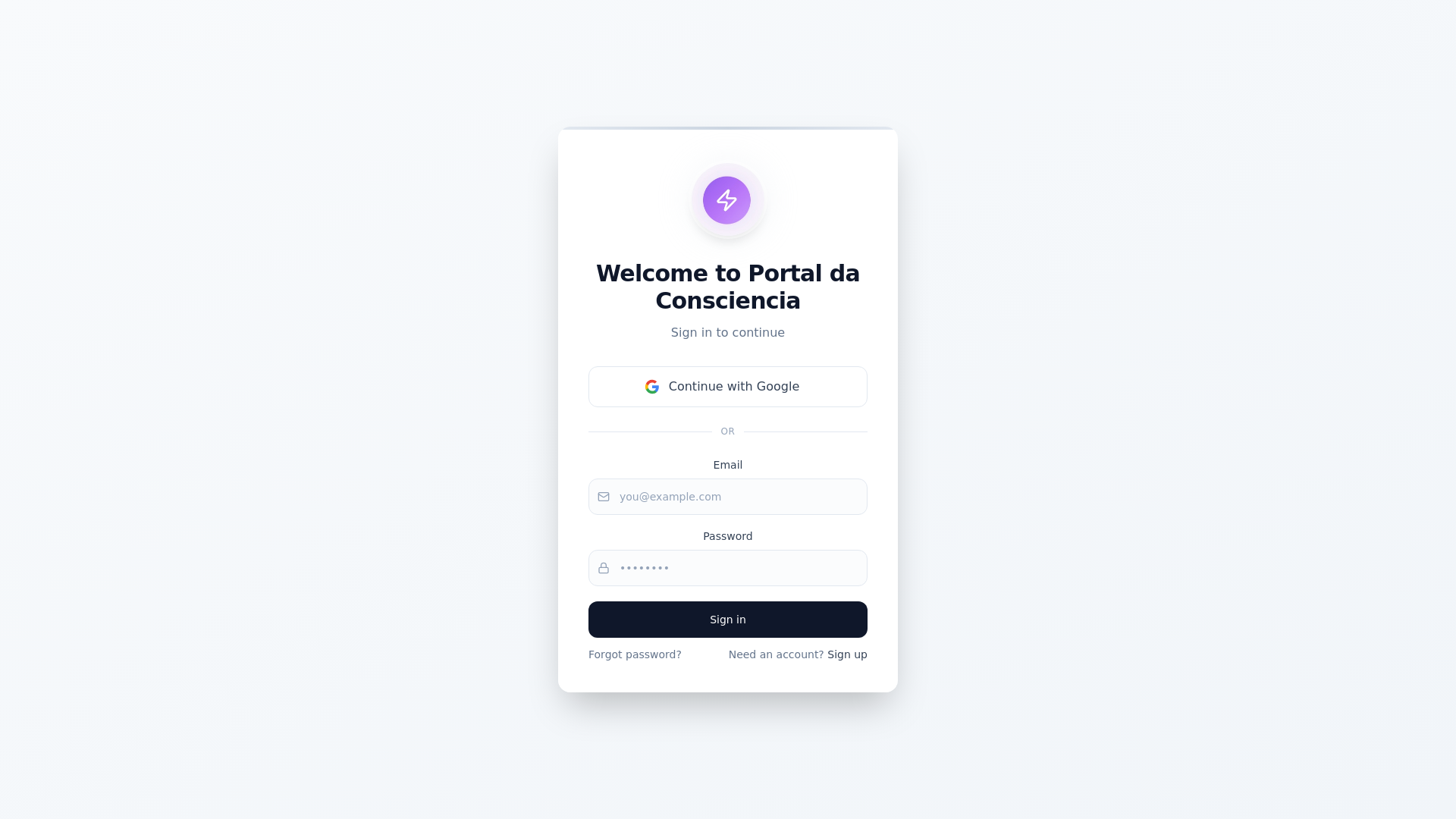 website screenshot of https://soulhealing.app/