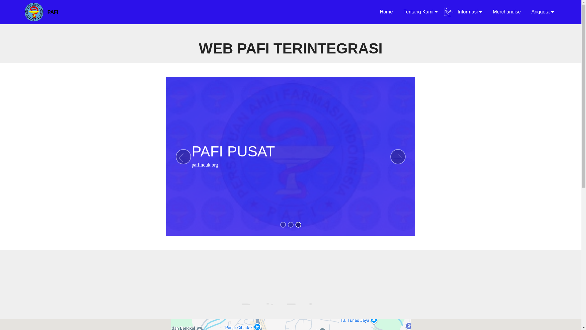 website screenshot of https://pafi-cibadak-org.pages.dev/