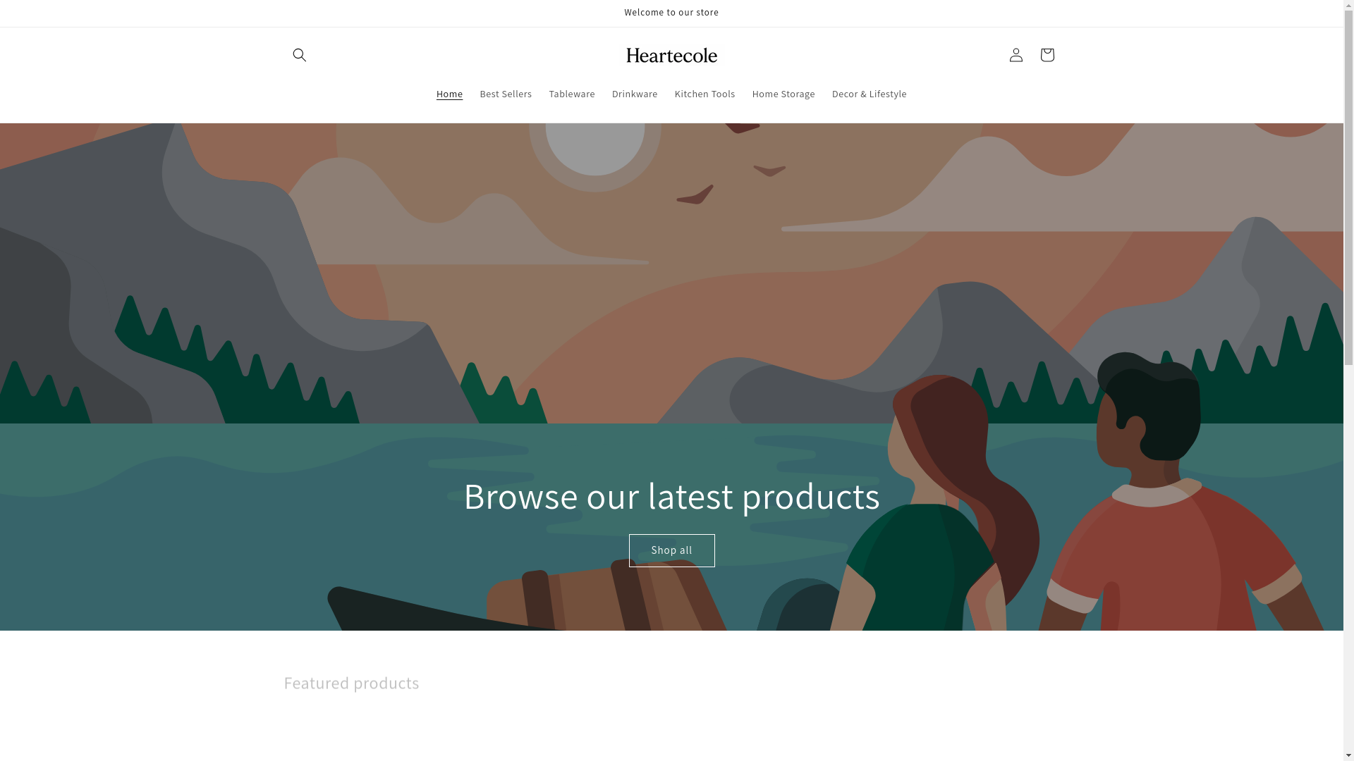 website screenshot of https://heartecole.com/