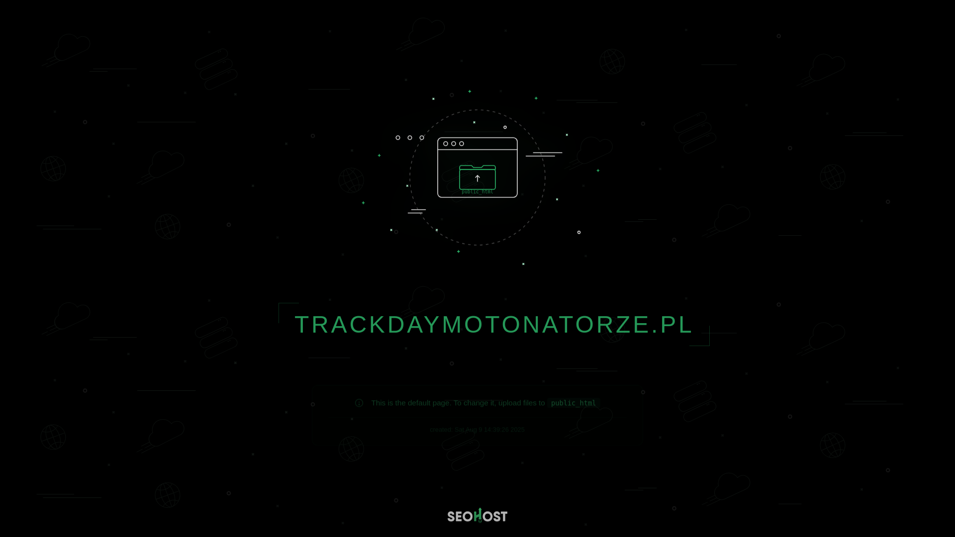website screenshot of https://trackdaymotonatorze.pl/