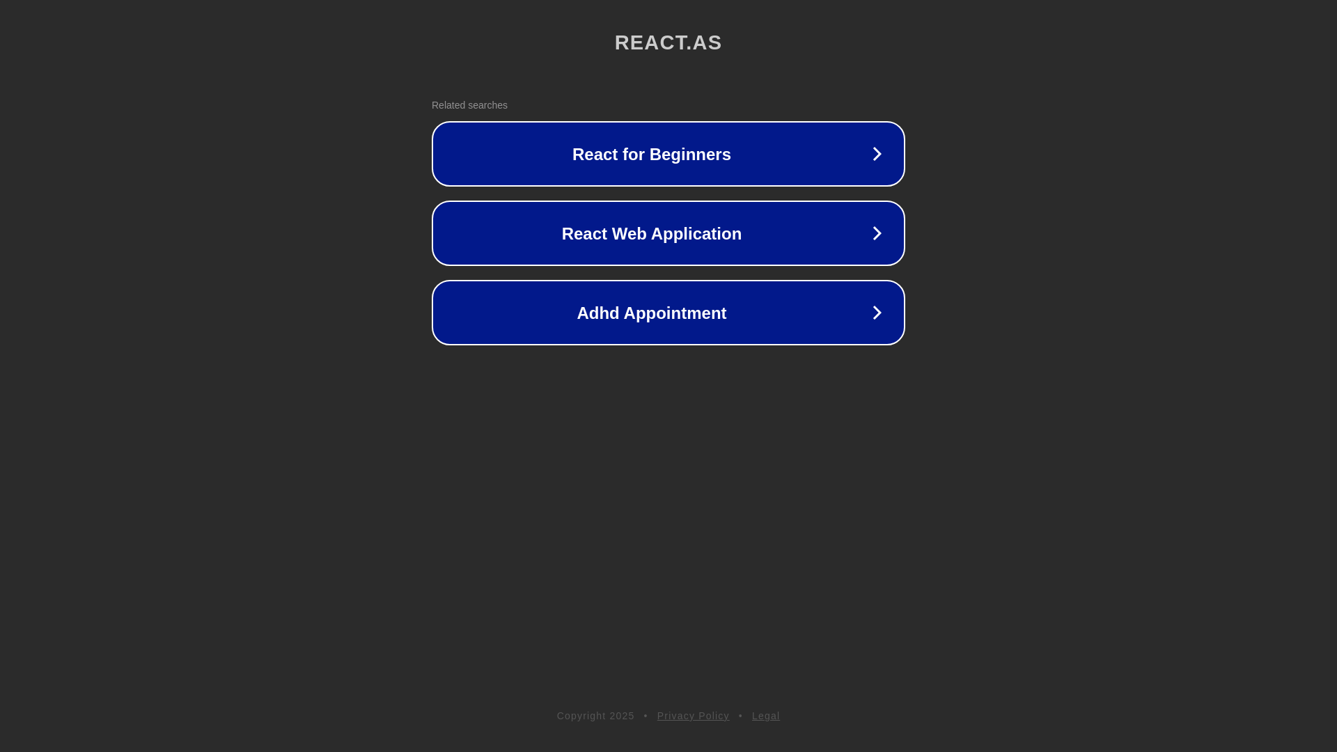 website screenshot of https://react.as/