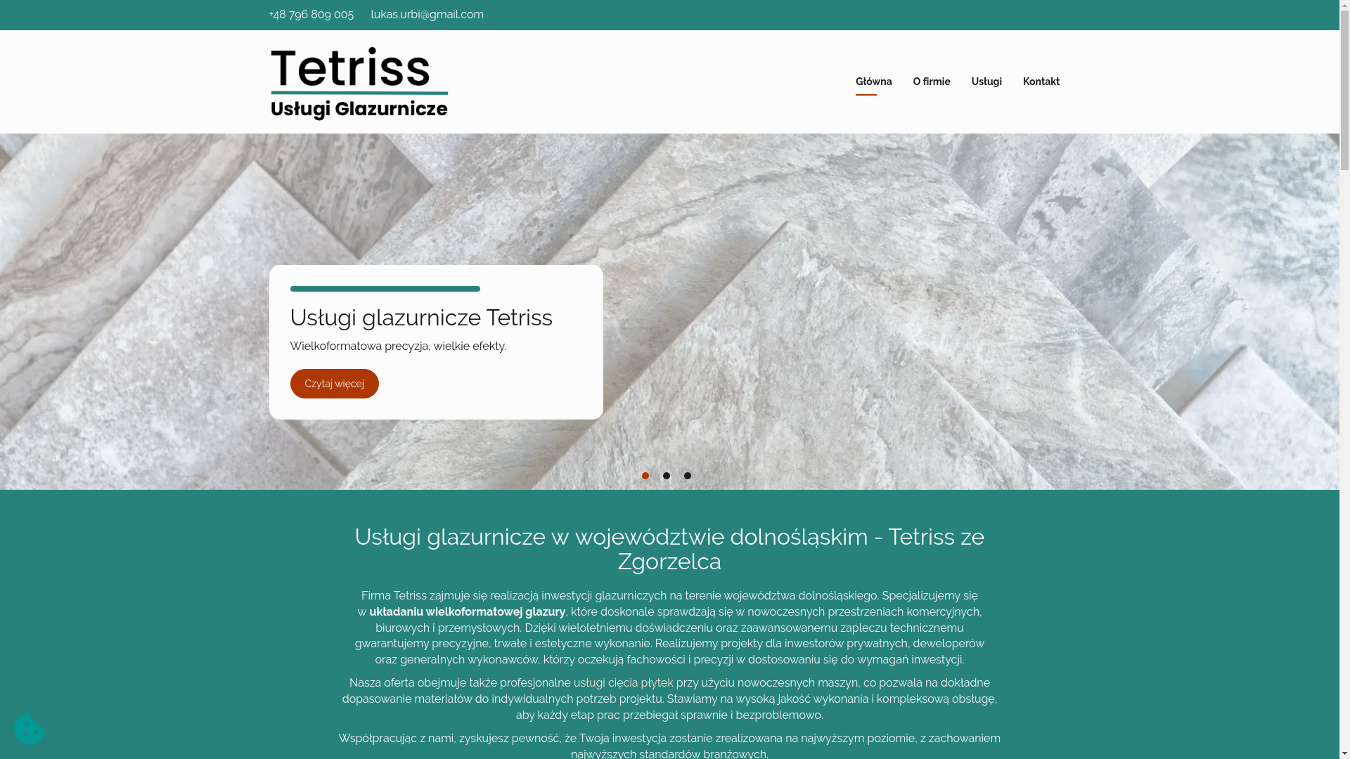 website screenshot of https://tetriss.pl/