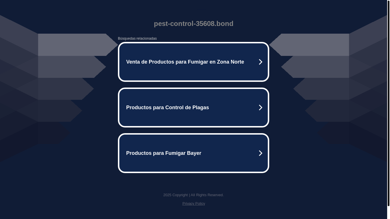 website screenshot of https://pest-control-35608.bond/