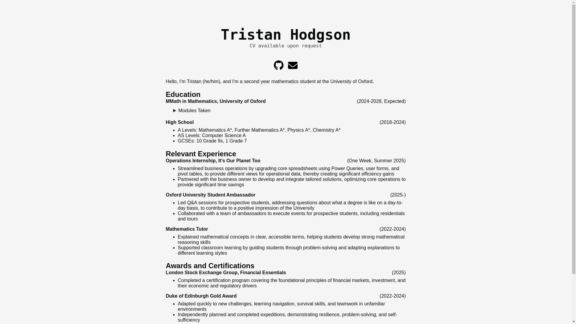 website screenshot of https://tristanhodgson-github-io.pages.dev/