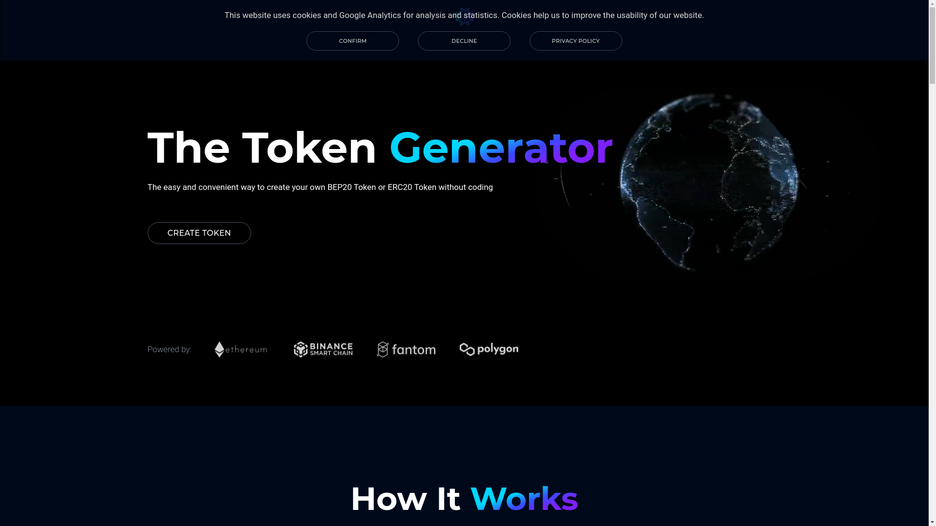 website screenshot of https://createmytoken-net.pages.dev/