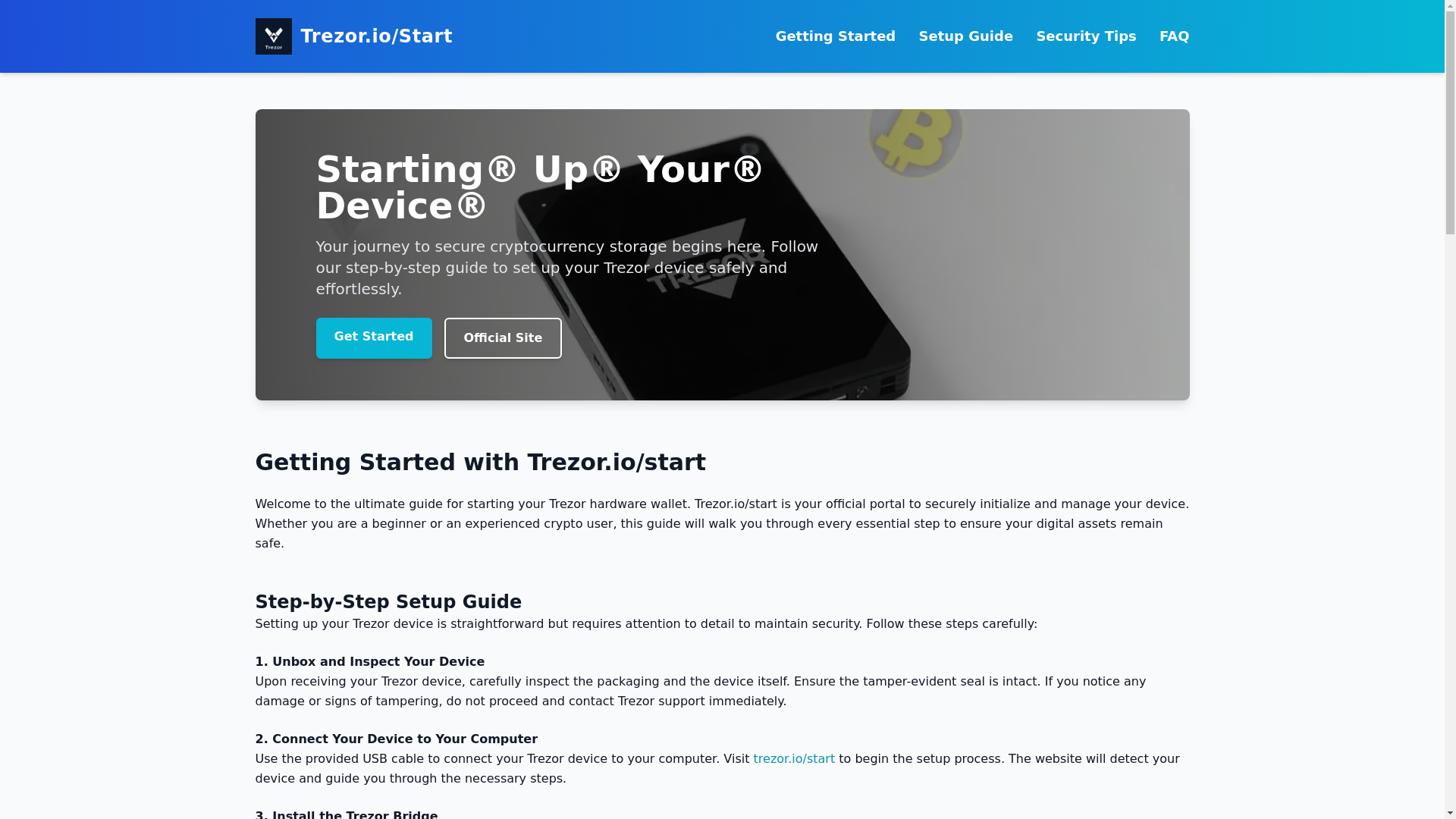 website screenshot of https://start-help-io.pages.dev/