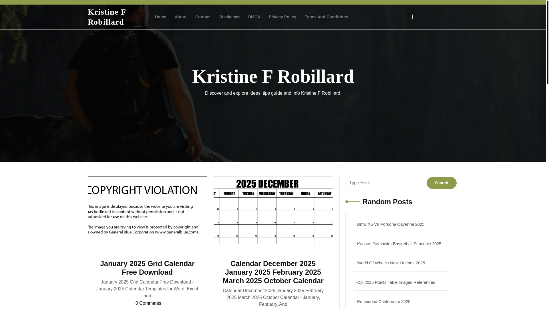 website screenshot of https://kristinefrobillardd.pages.dev/