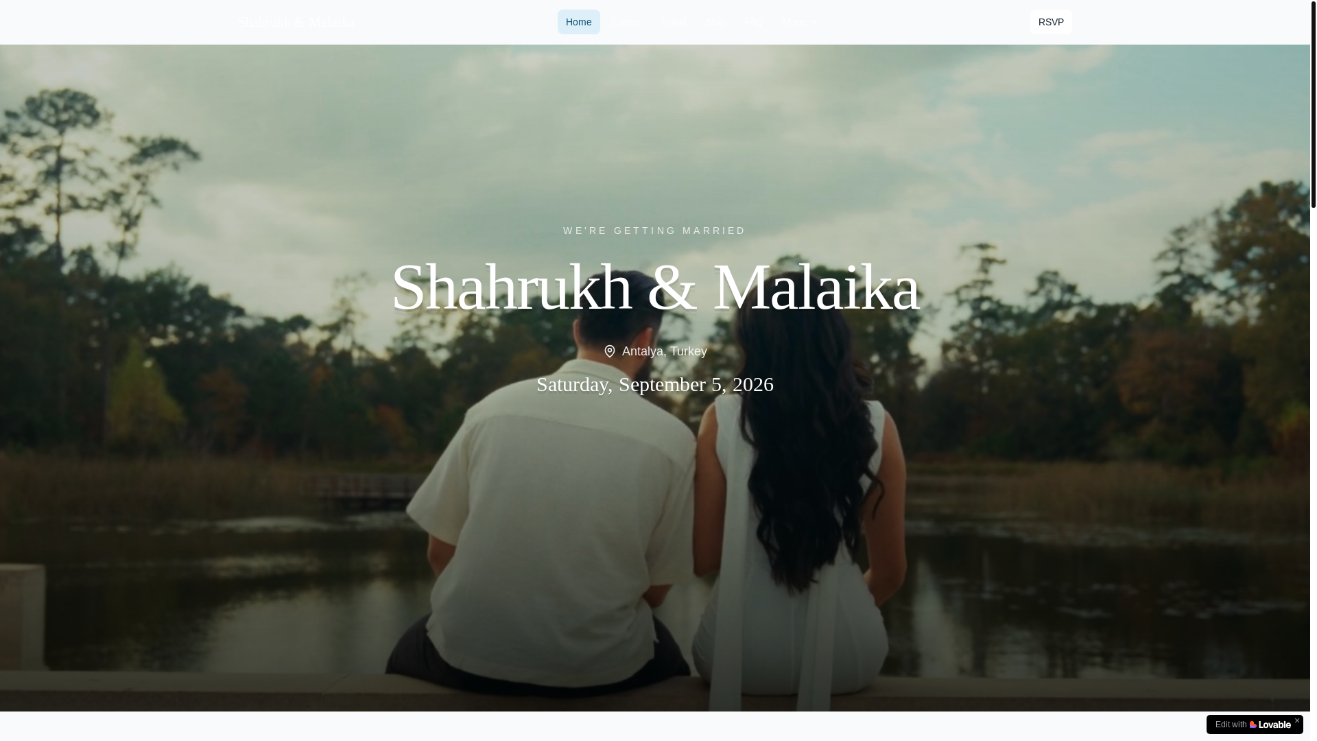 website screenshot of https://malaikashahrukh.com/
