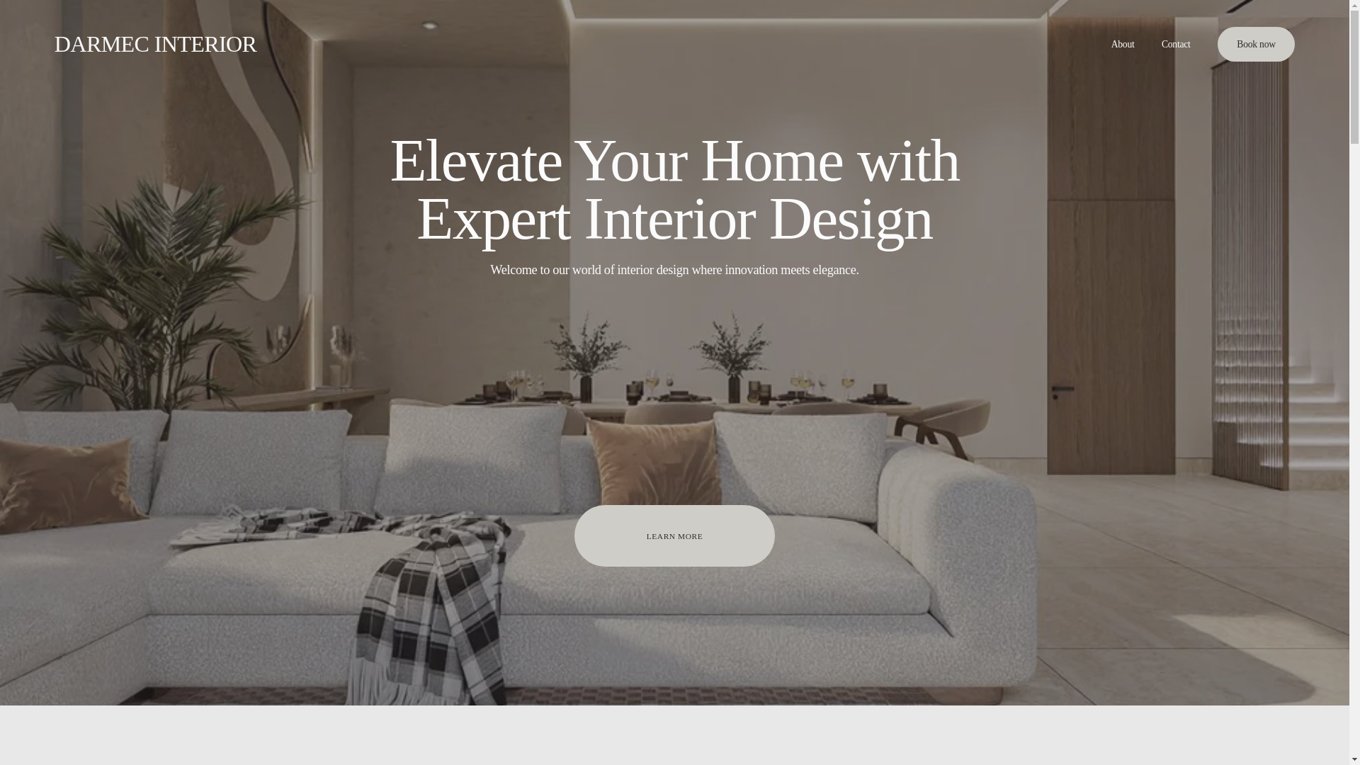 website screenshot of https://darmecin.com/