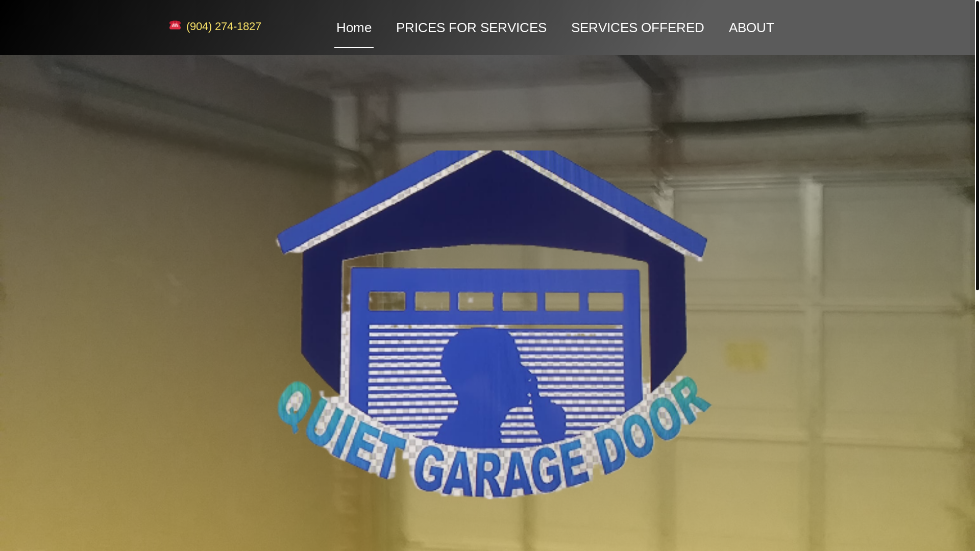 website screenshot of https://garagehandymanservices.com/