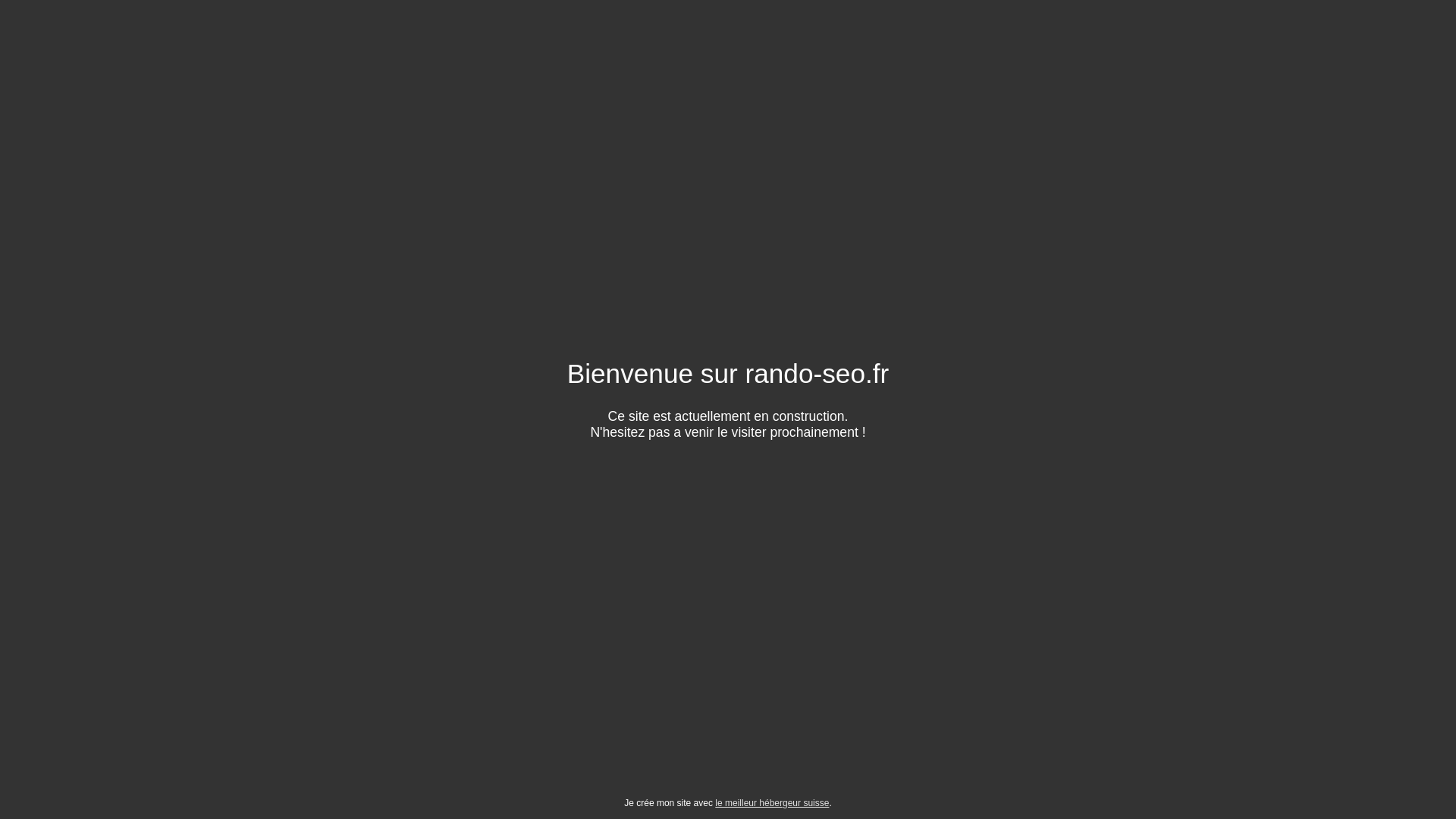 website screenshot of https://rando-seo.fr/