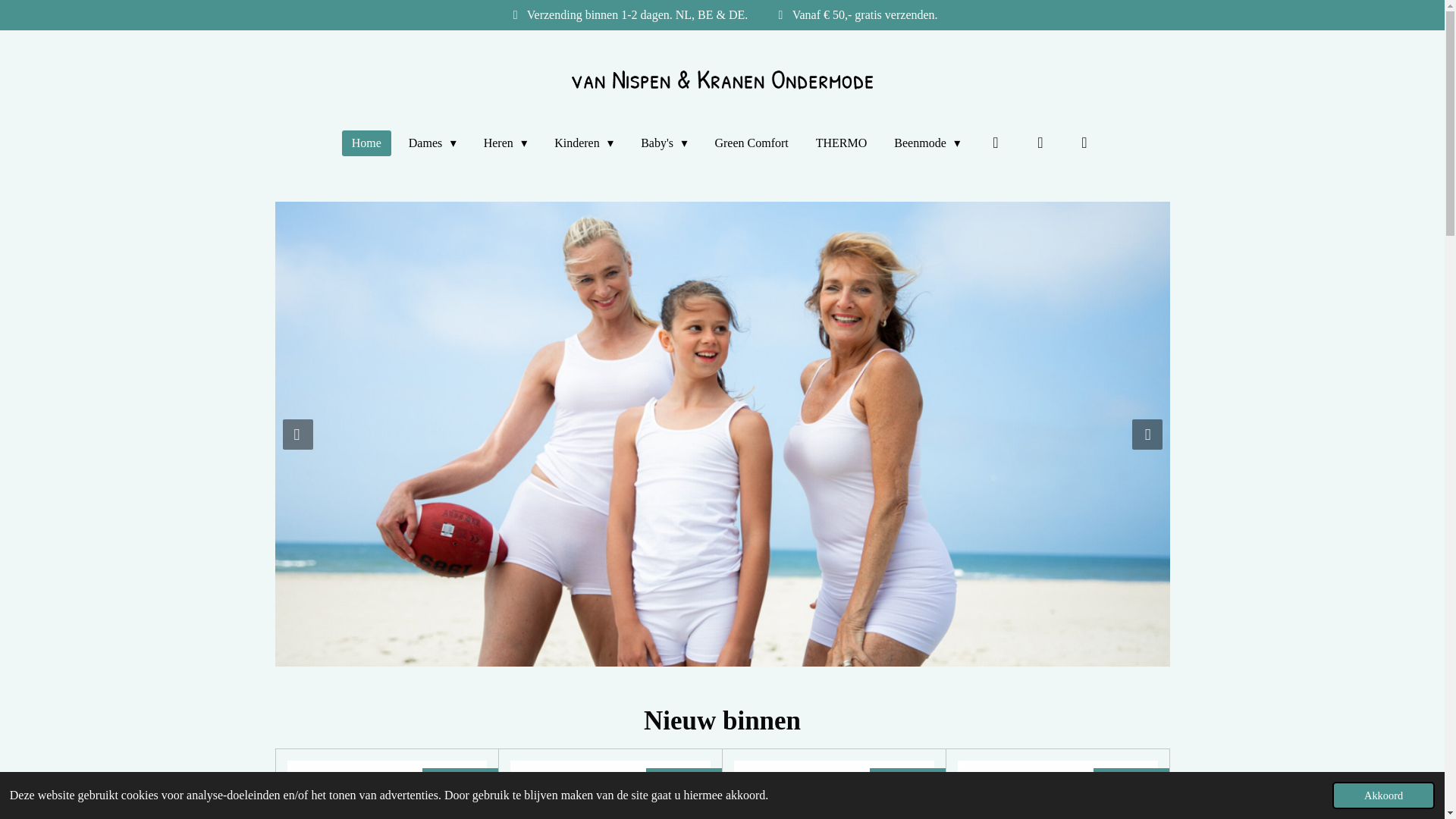 website screenshot of https://vannispenkranenondermode.nl/