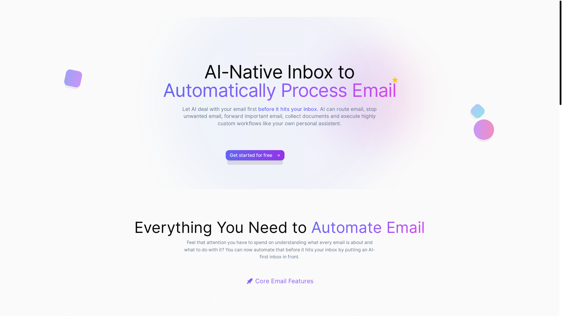 website screenshot of https://heldenmail-ai.pages.dev/