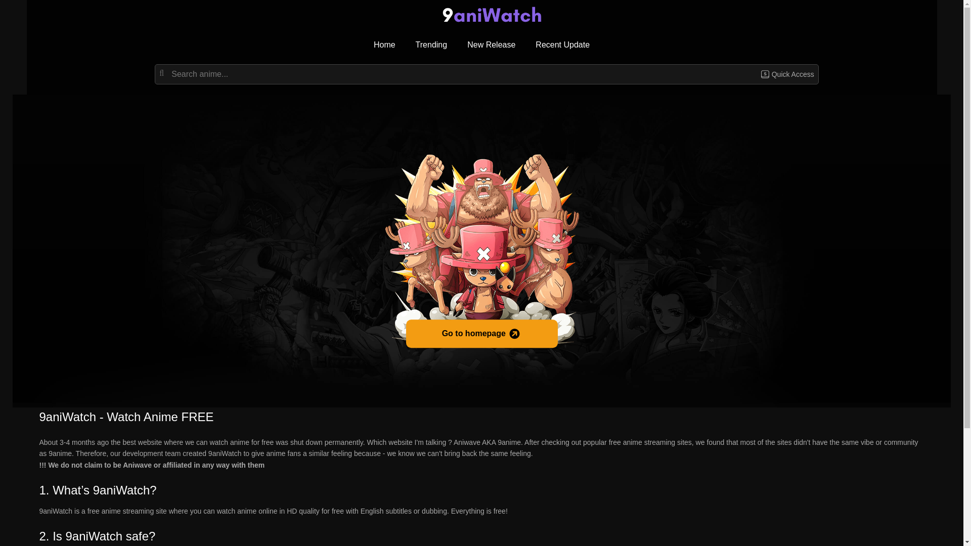 website screenshot of https://9aniwatch-f.pages.dev/