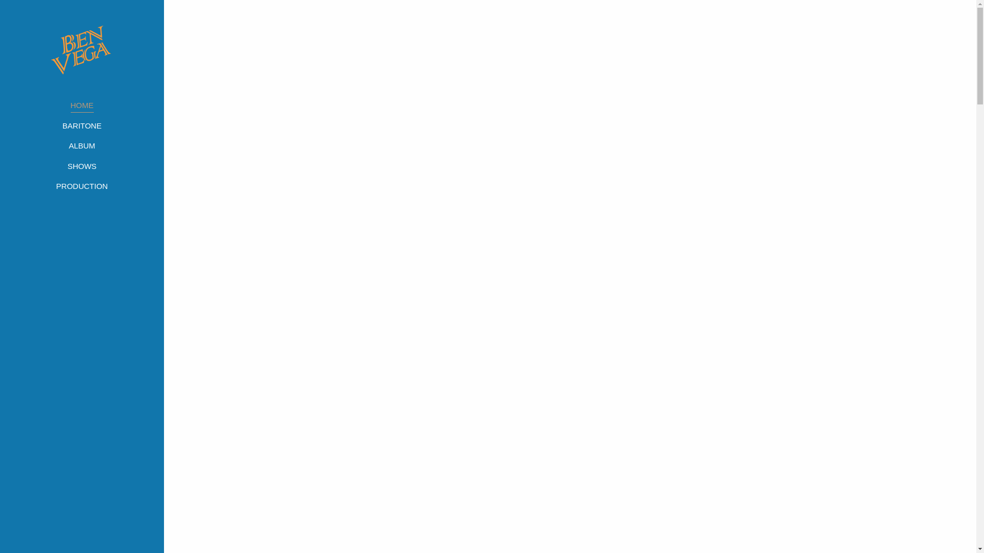 website screenshot of https://benvega-music.com/