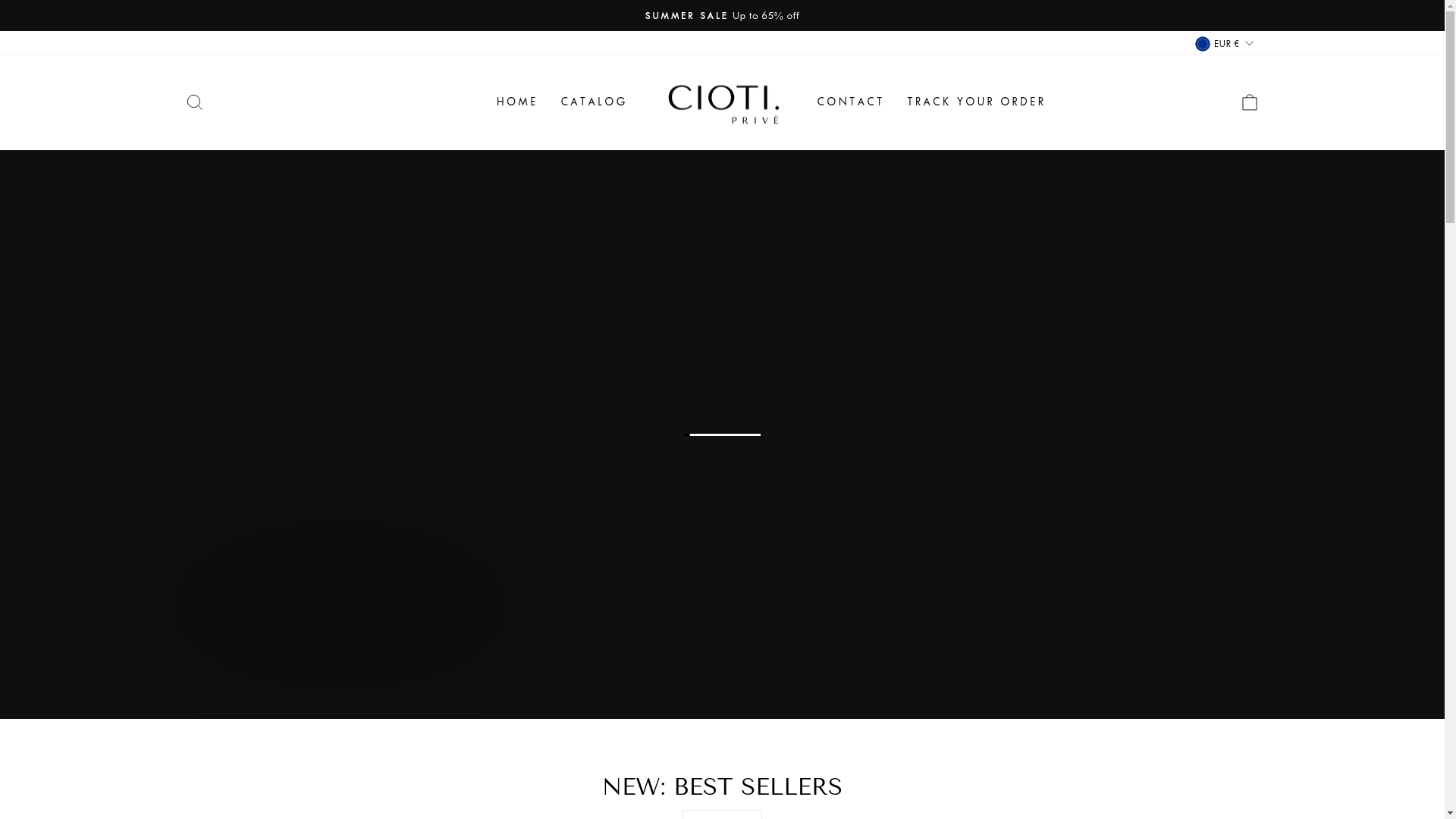 website screenshot of https://ciotiprive.shop/