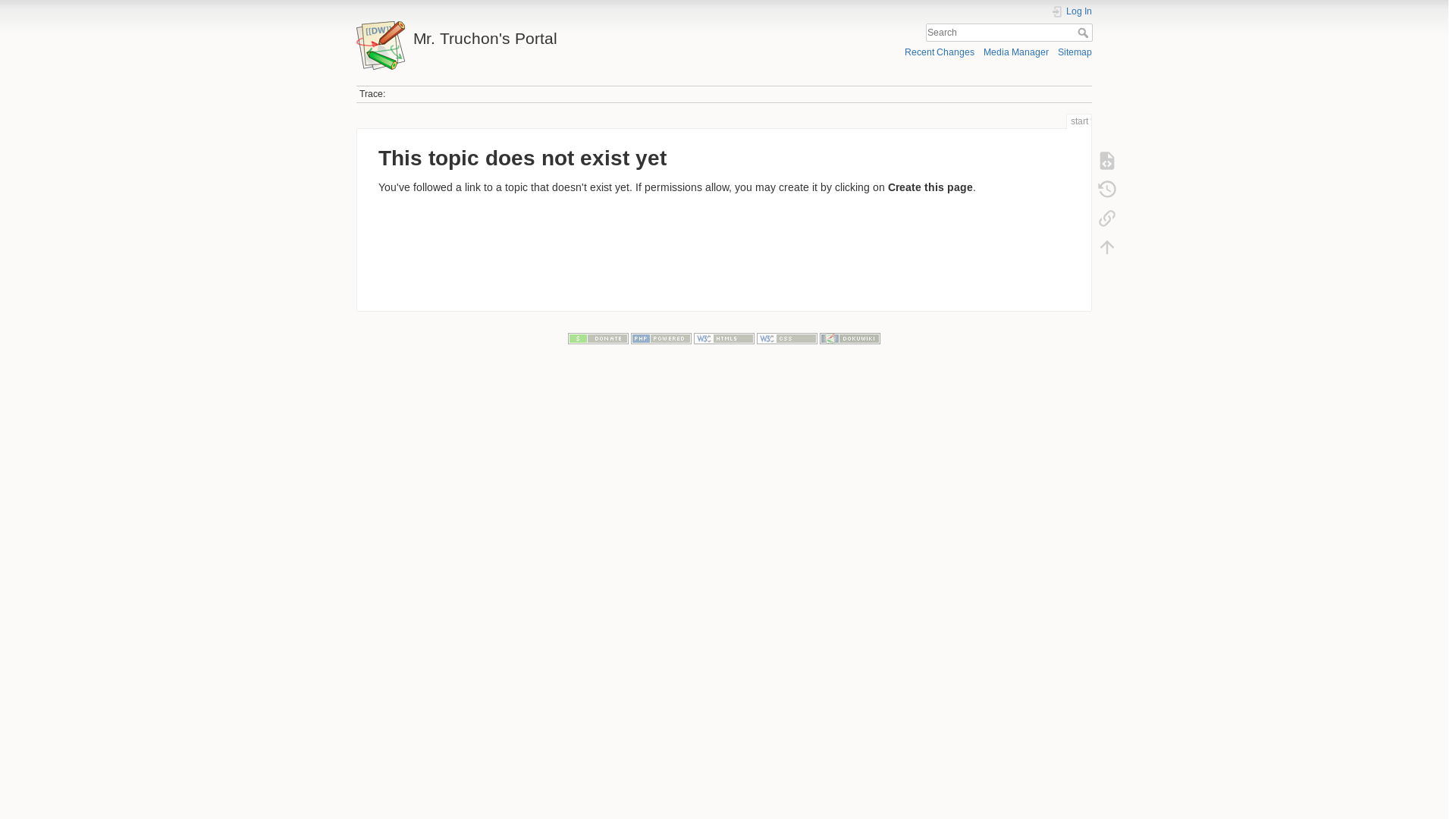 website screenshot of https://mrtruchon.net/