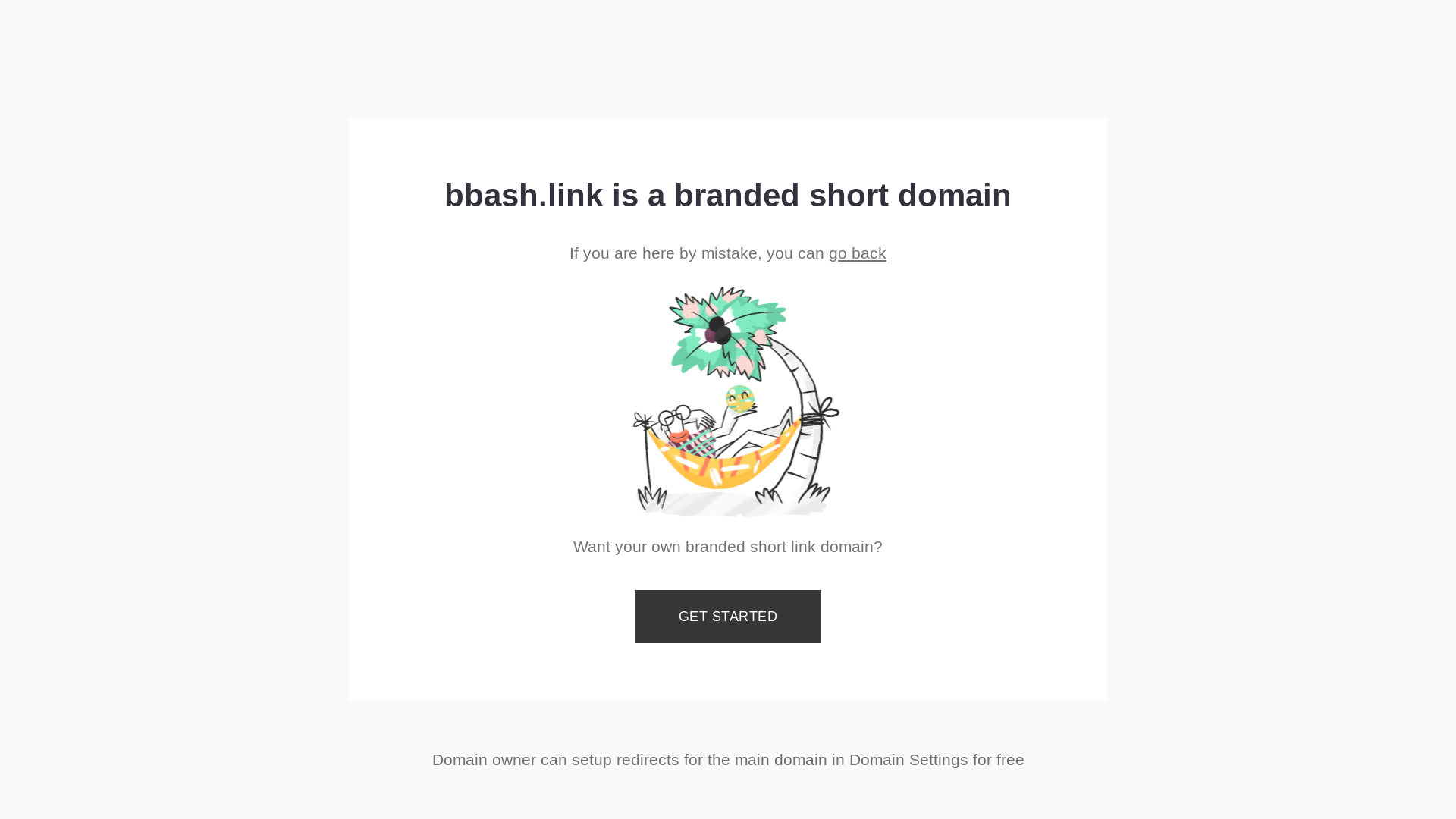 website screenshot of https://bbash.link/