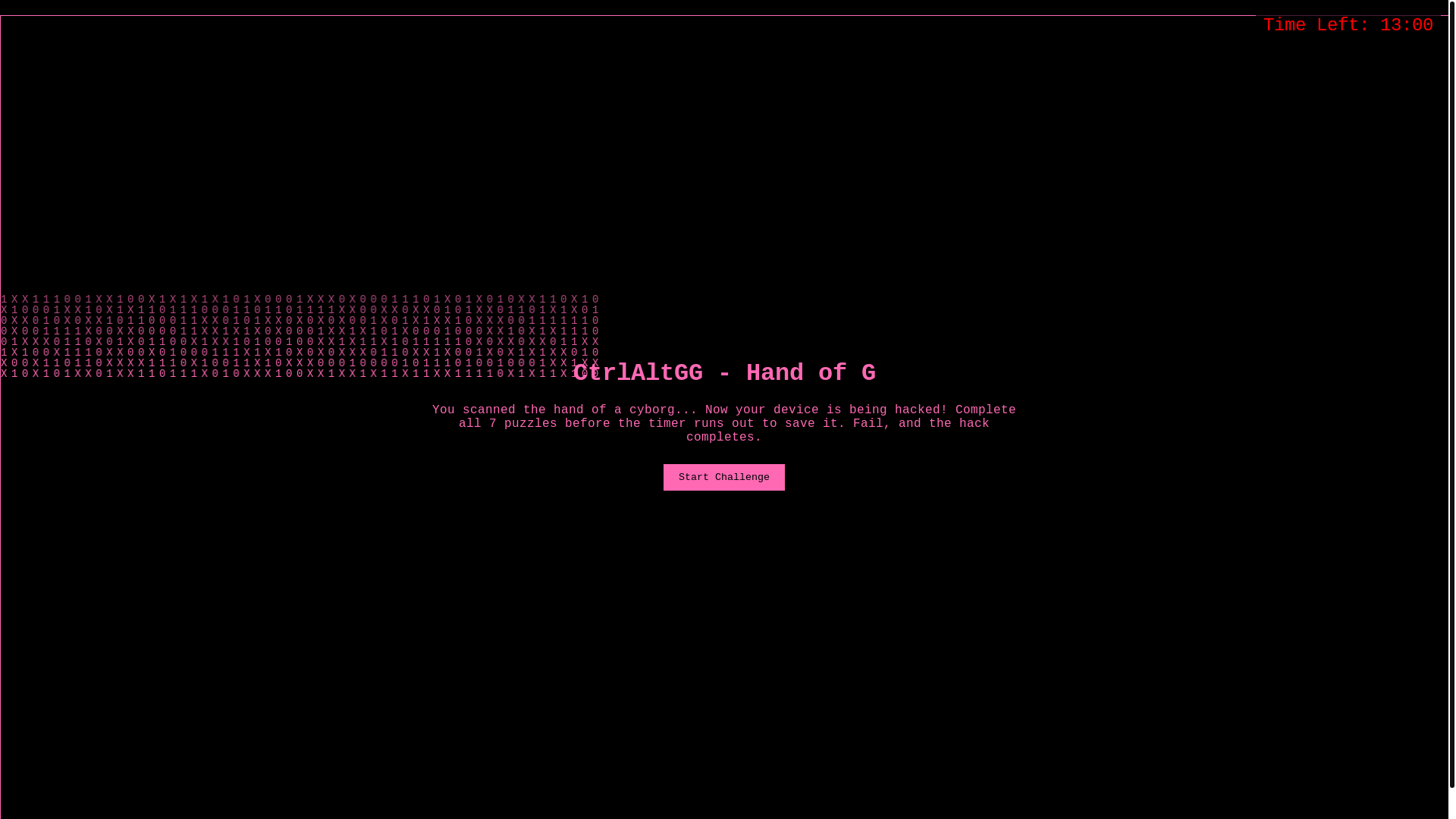 website screenshot of https://ctrlaltgg.com/