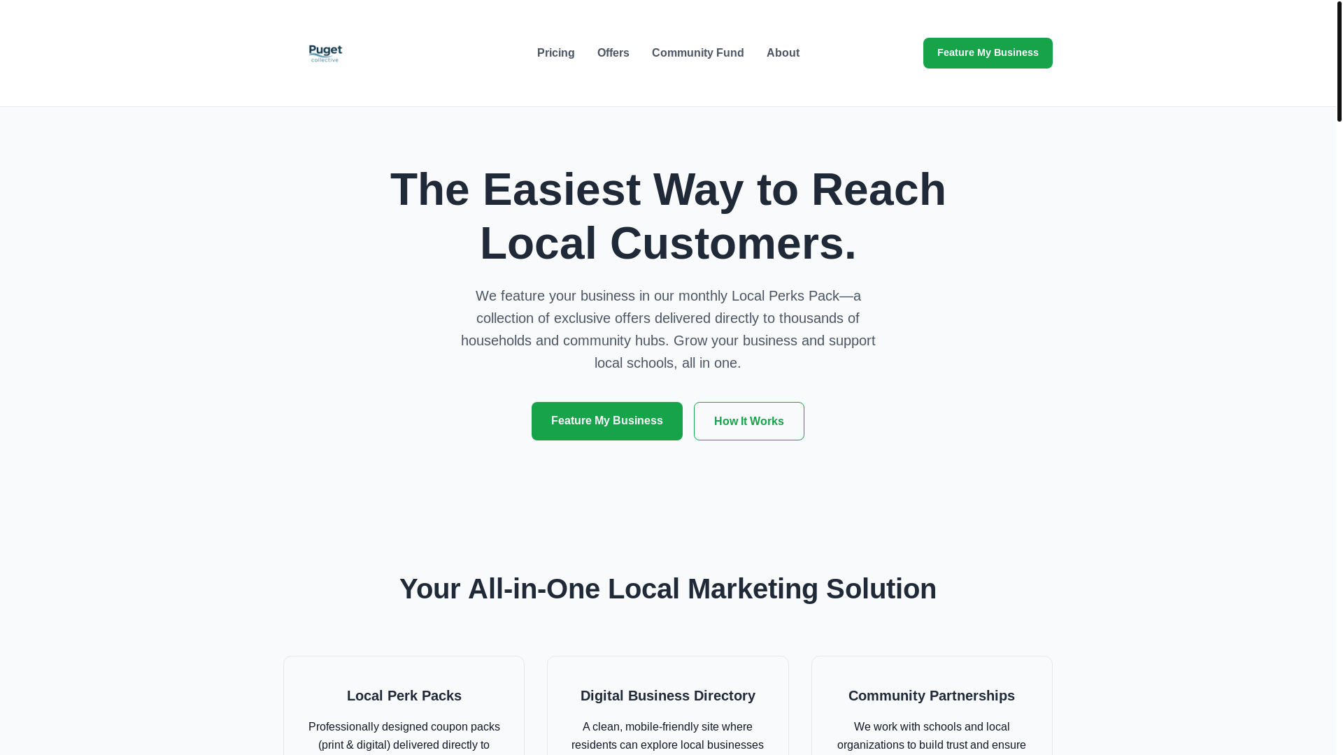 website screenshot of https://pugetcollective.pages.dev/
