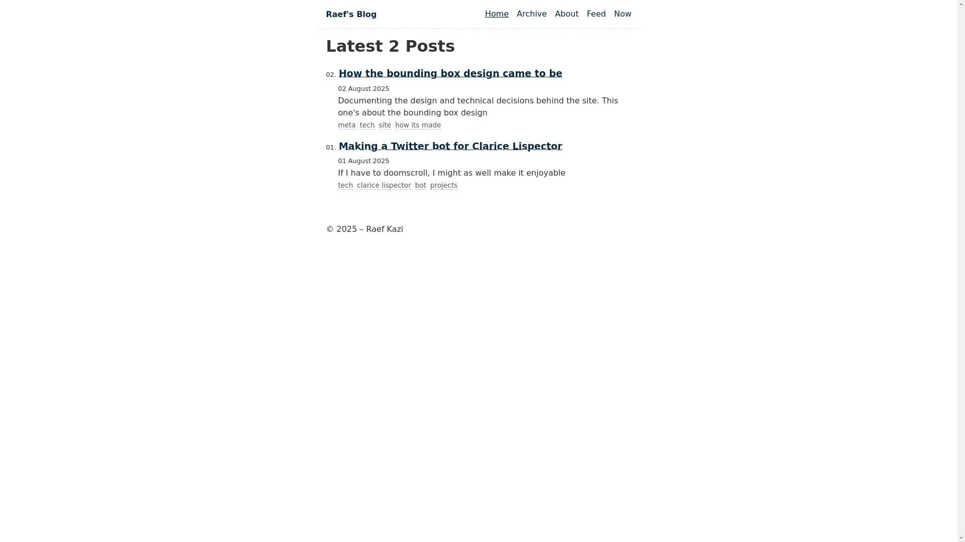 website screenshot of https://eleventy-blog-ek1.pages.dev/