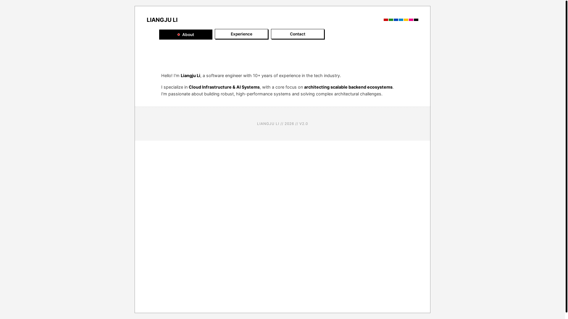 website screenshot of https://personal-website-yg9.pages.dev/