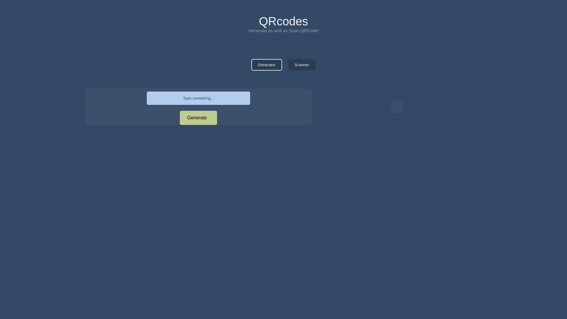 website screenshot of https://qrcodes.cam/