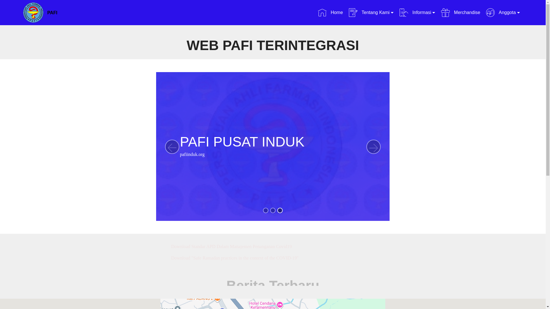 website screenshot of https://pafi-timortengahutara-org.pages.dev/