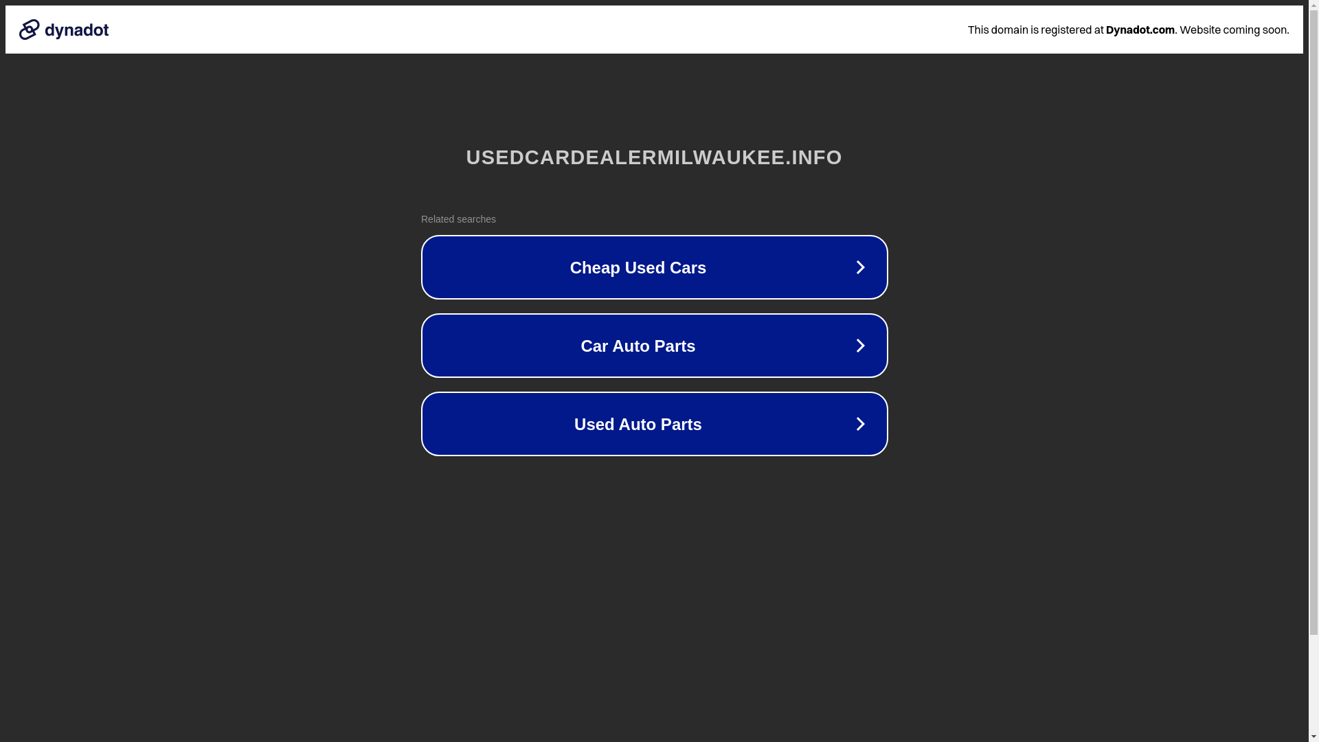 website screenshot of https://usedcardealermilwaukee.info/
