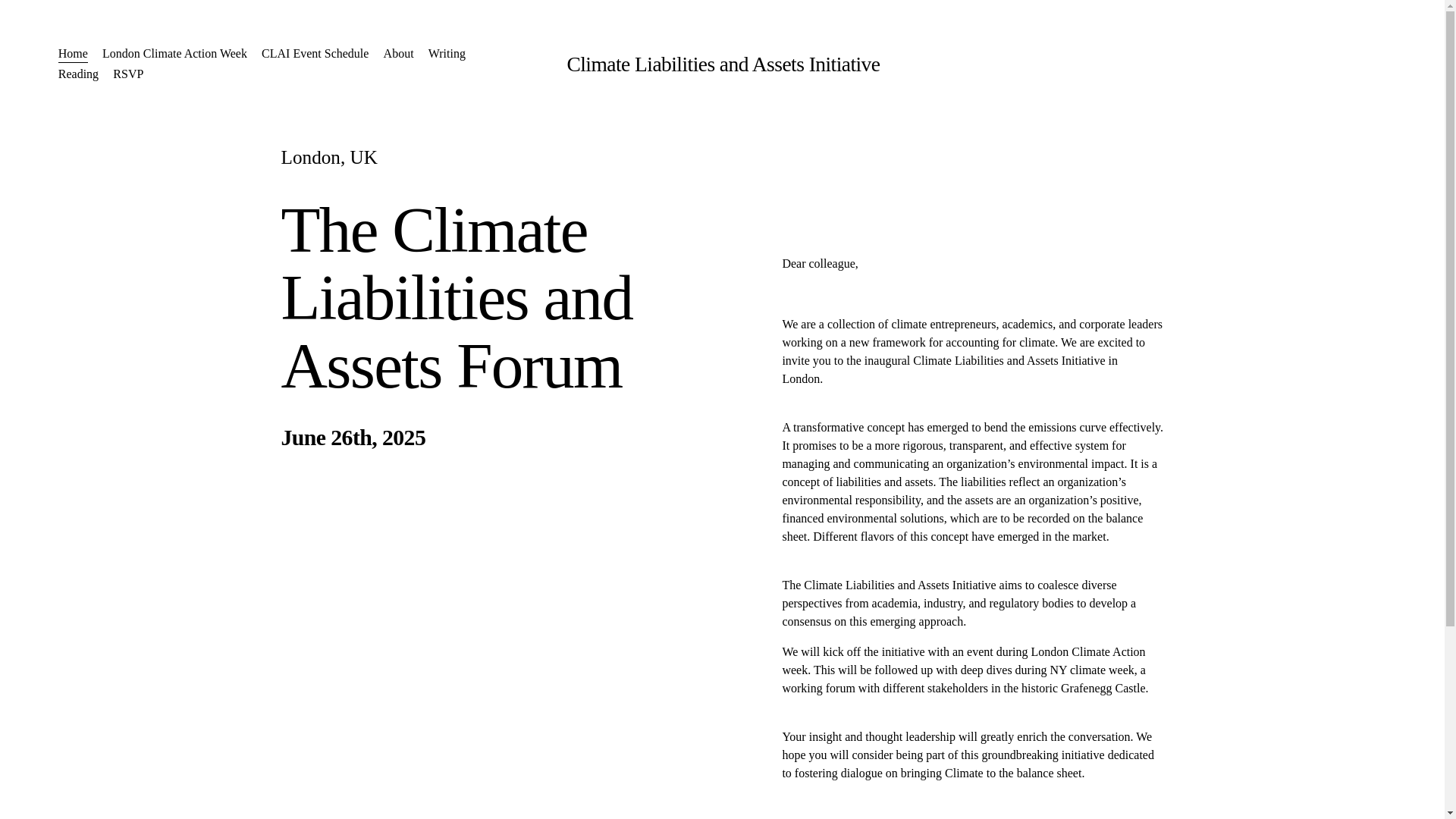 website screenshot of https://climateonthebalancesheet.org/