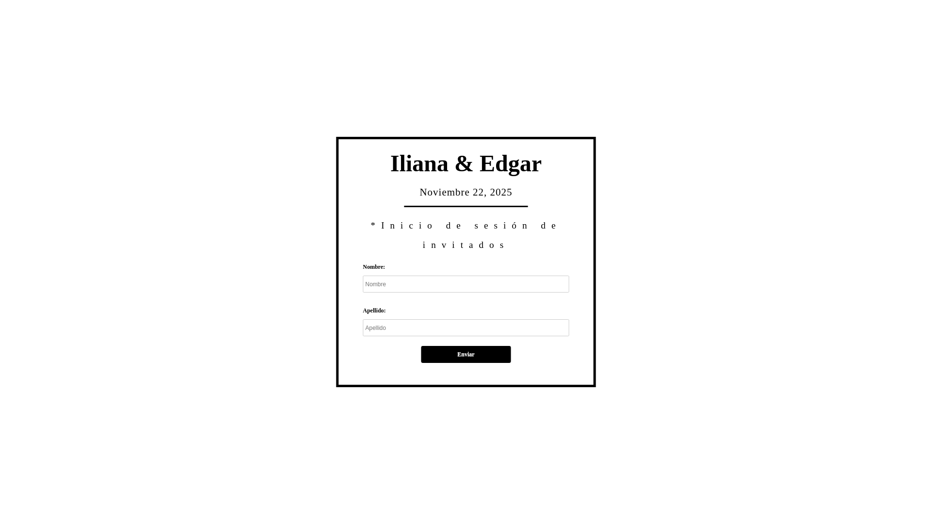 website screenshot of https://ilianaedgar2025.com/