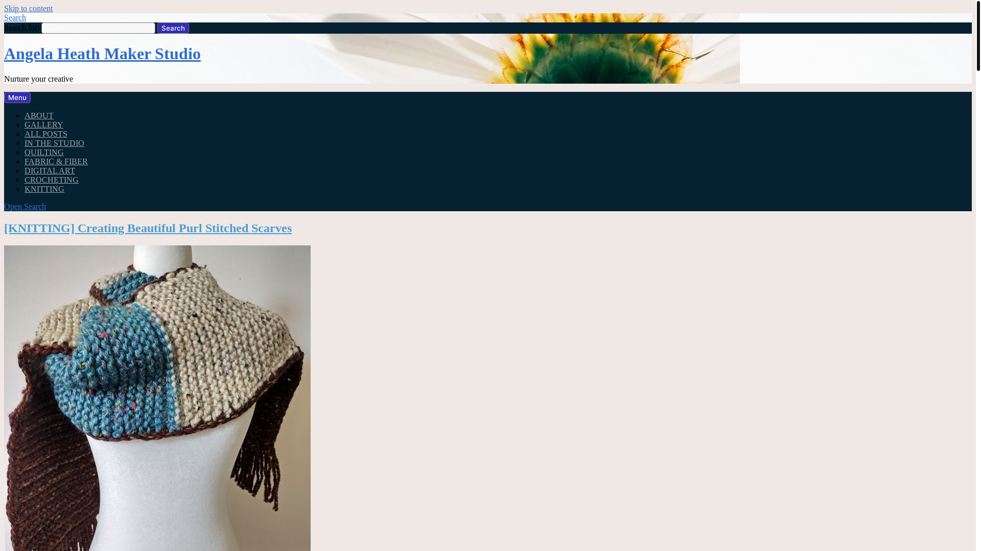 website screenshot of https://angelaheathmakerstudio.com/