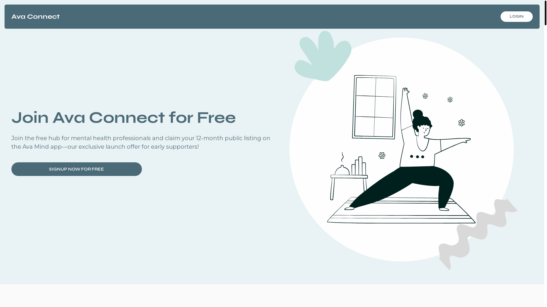 website screenshot of https://ava-connect-public-website.pages.dev/