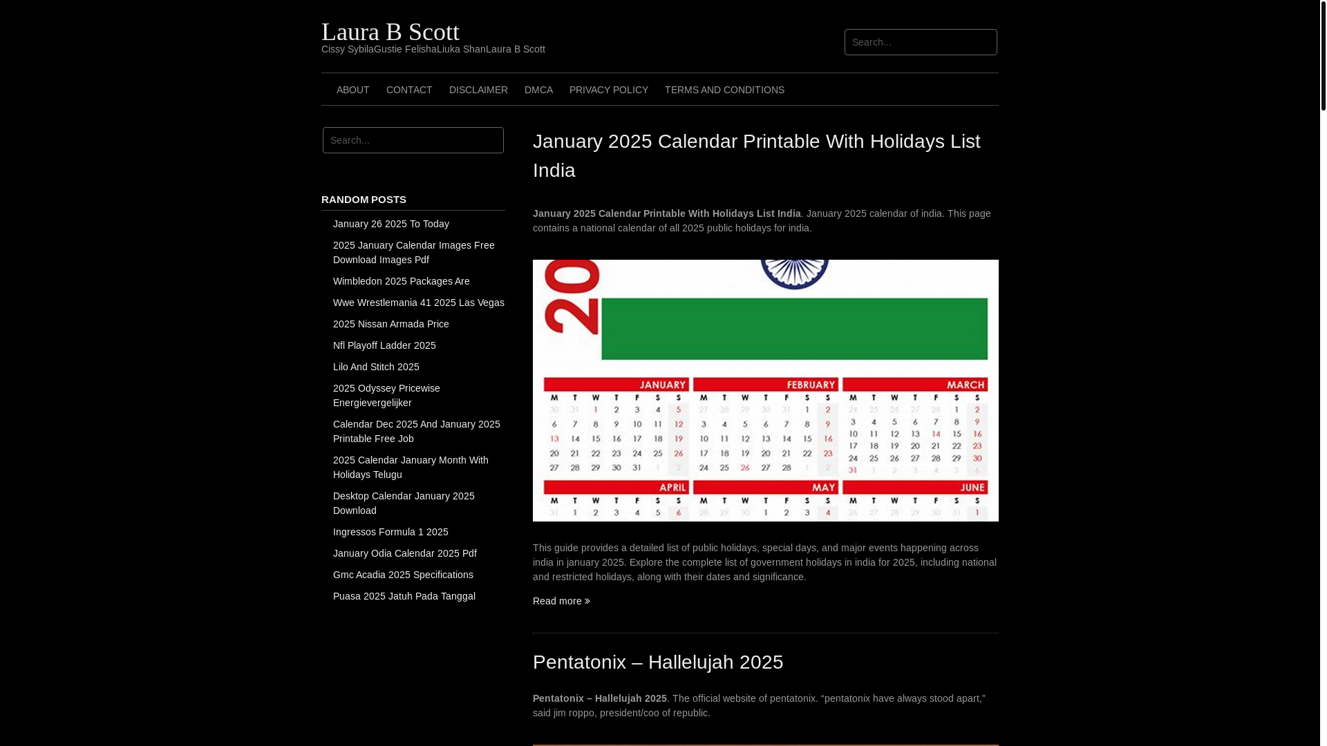 website screenshot of https://laurabscottb.pages.dev/