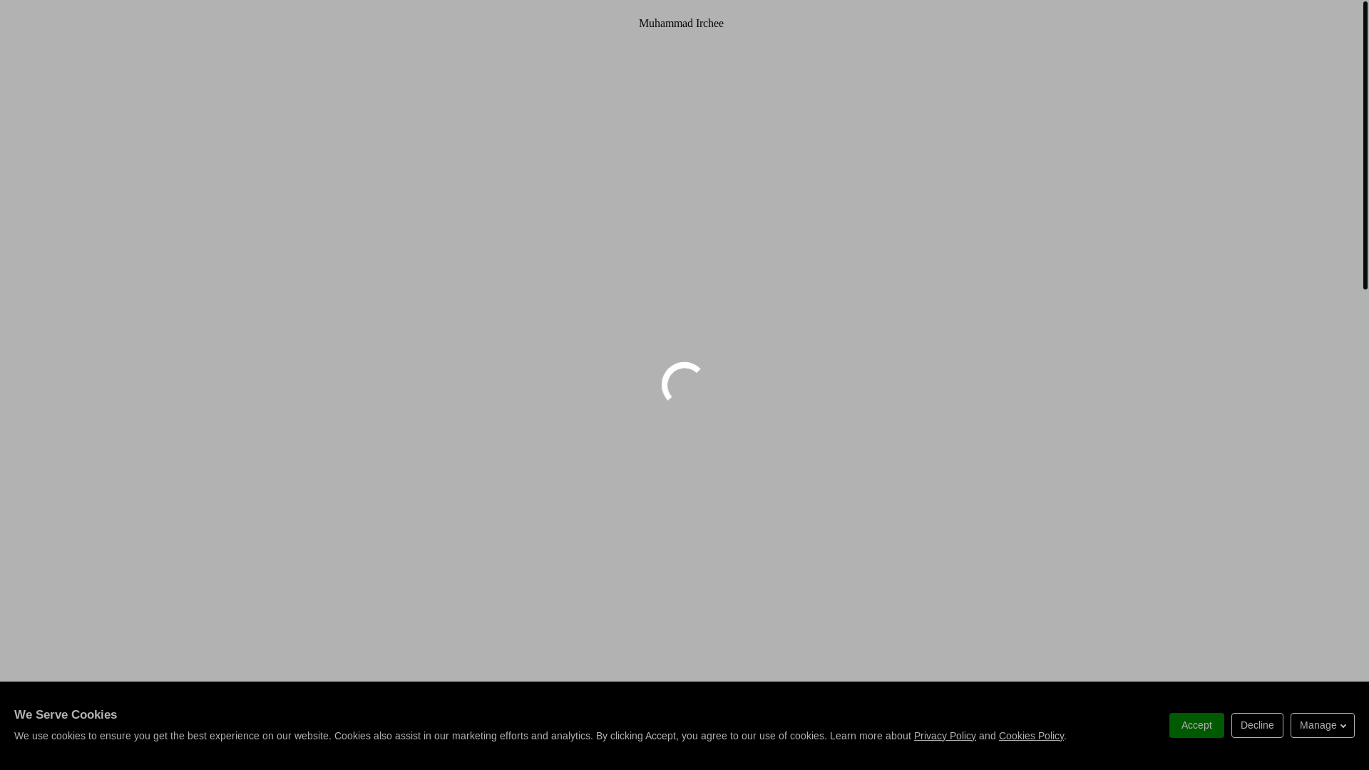 website screenshot of https://muhammadibraheem.bio/