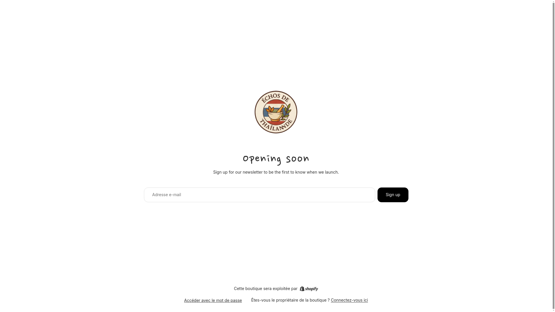 website screenshot of https://echosdethailande.com/