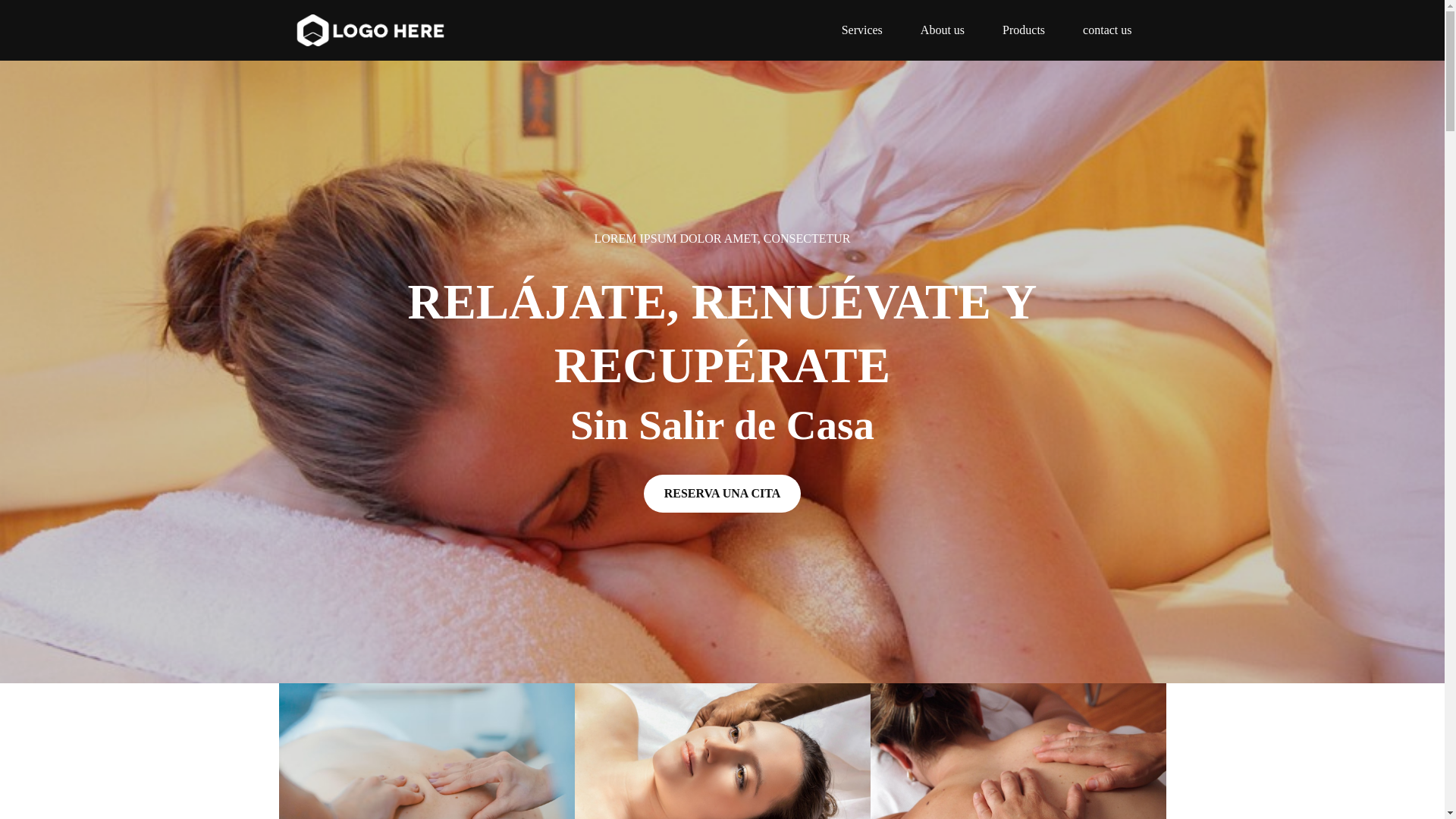 website screenshot of https://kineticreliefllc.com/