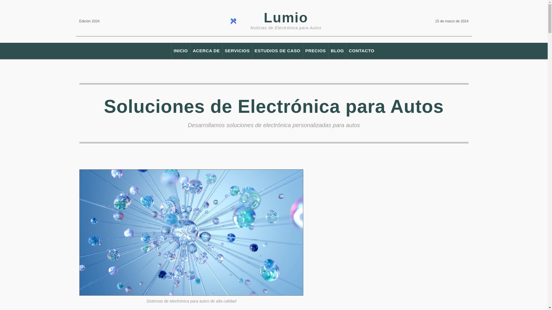 website screenshot of https://lumiospace.lat/