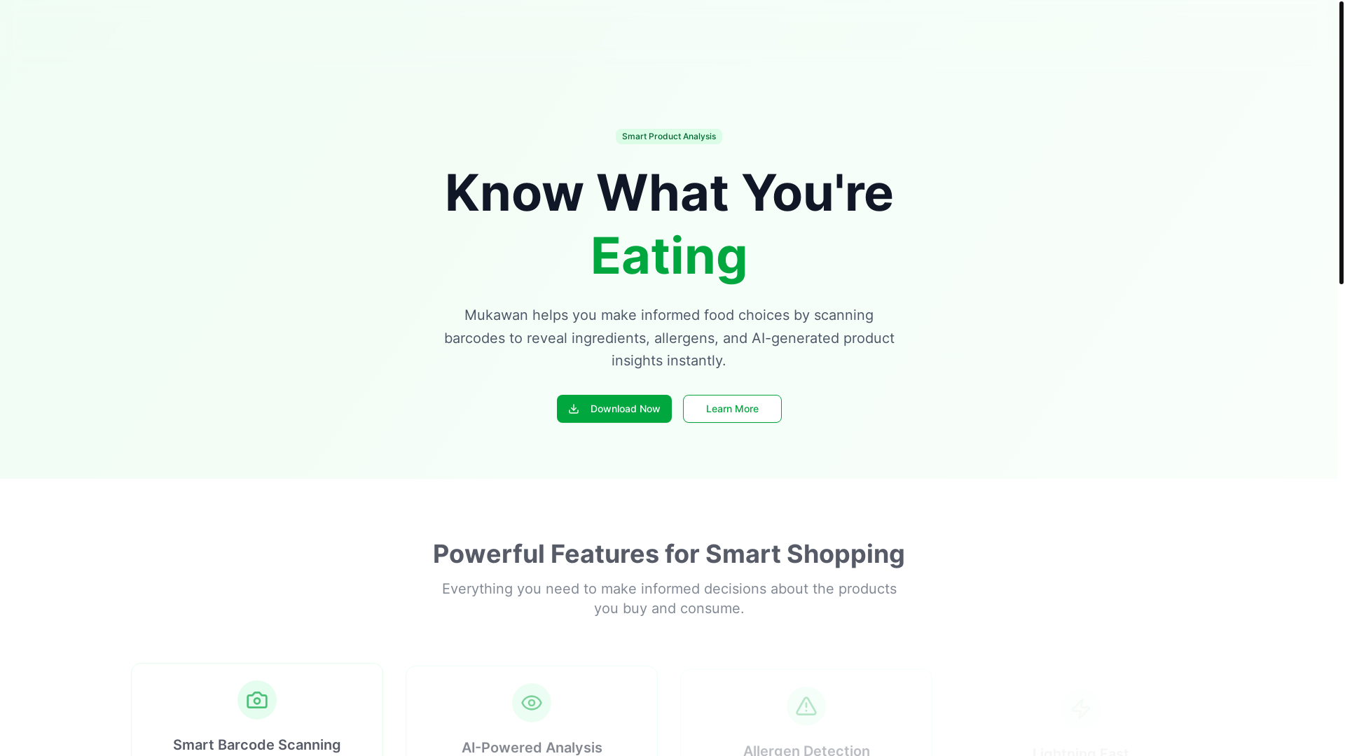 website screenshot of https://mukawanapp.com/