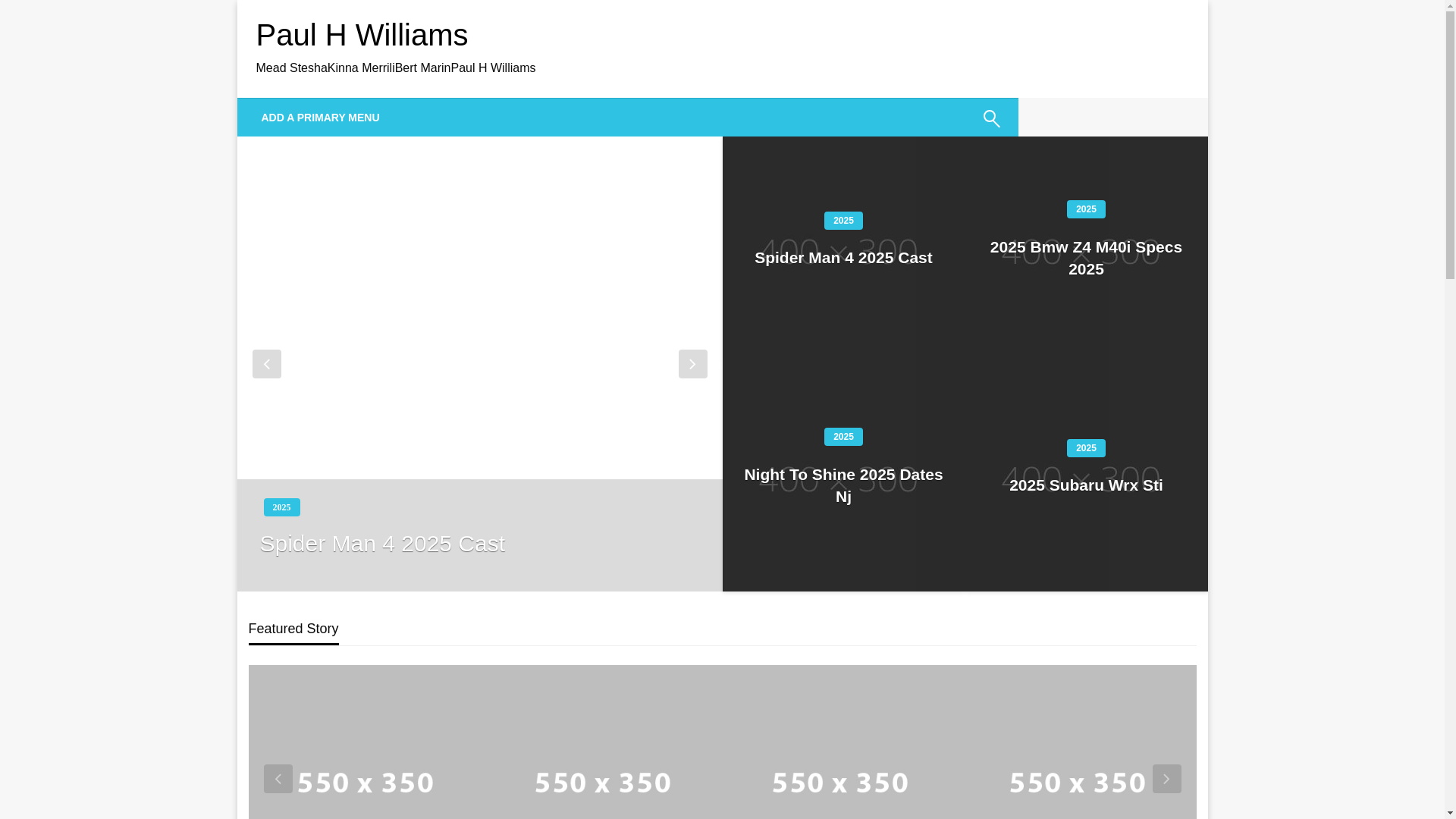 website screenshot of https://paulhwilliamsc.pages.dev/