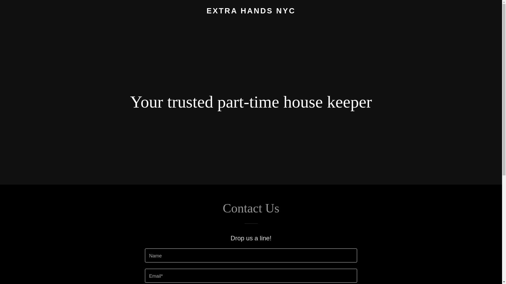 website screenshot of https://extrahandsnyc.com/