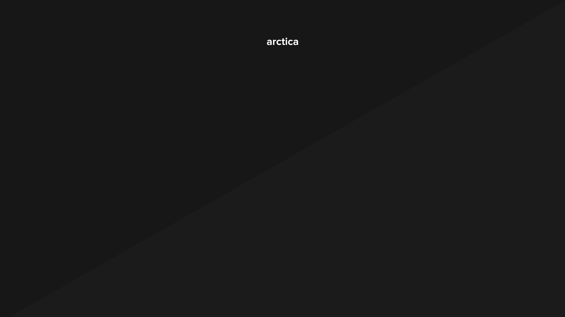 website screenshot of https://arctica.pages.dev/