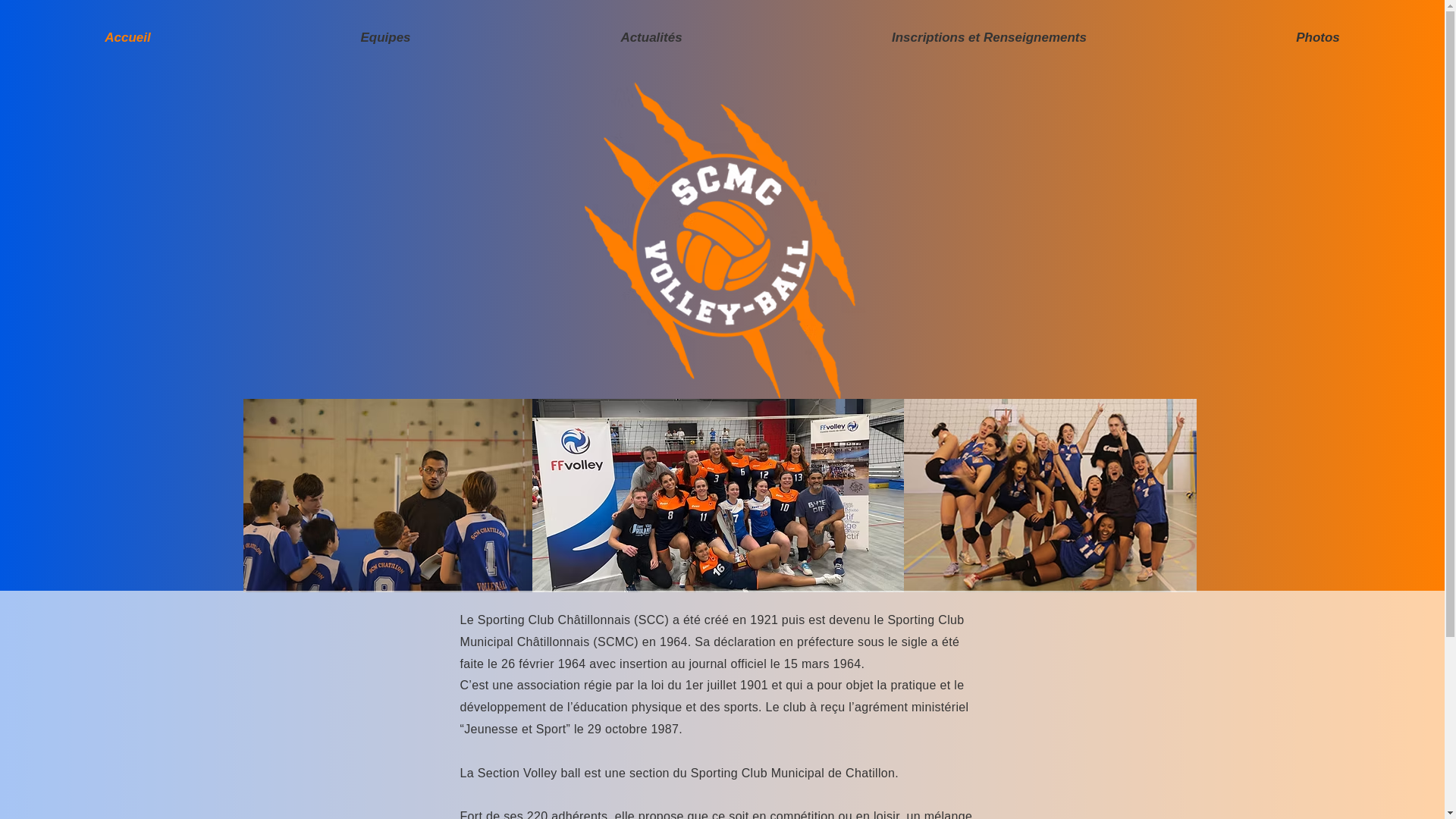 website screenshot of https://scmcvolley.com/