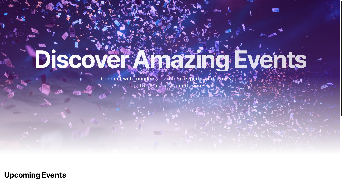 website screenshot of https://sparkfounders-events.pages.dev/
