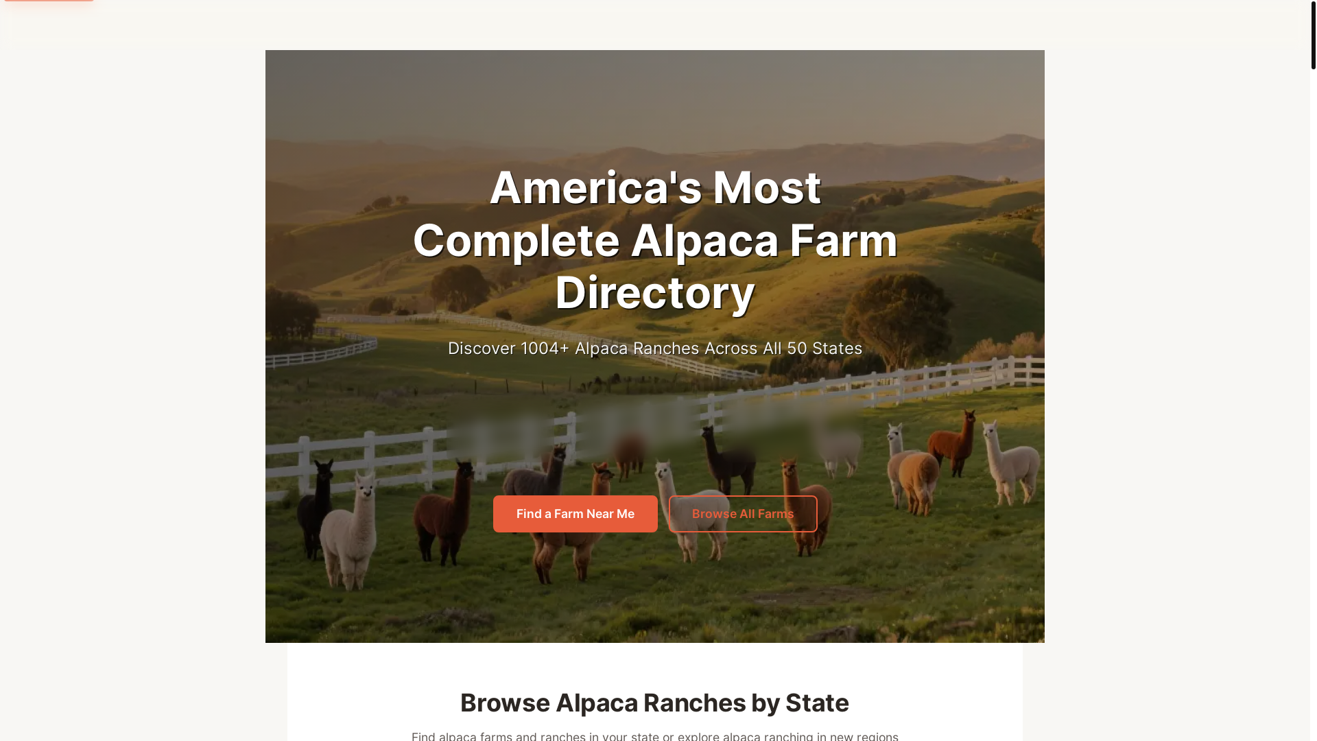 website screenshot of https://alpaca-directory.pages.dev/